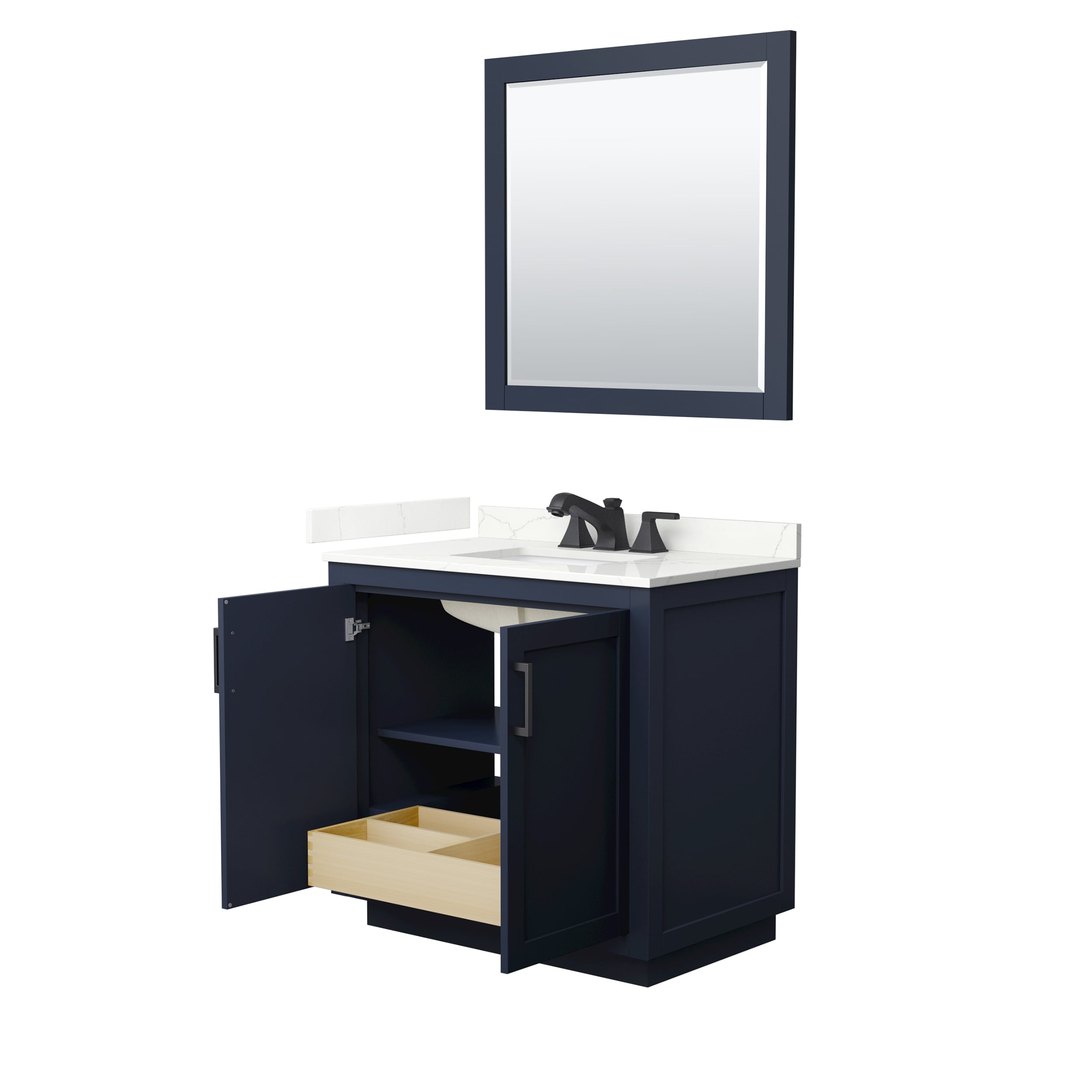 Wyndham Collection WCF292936SBBGTUS3M34 Bath-Vanity-Combo - View #3