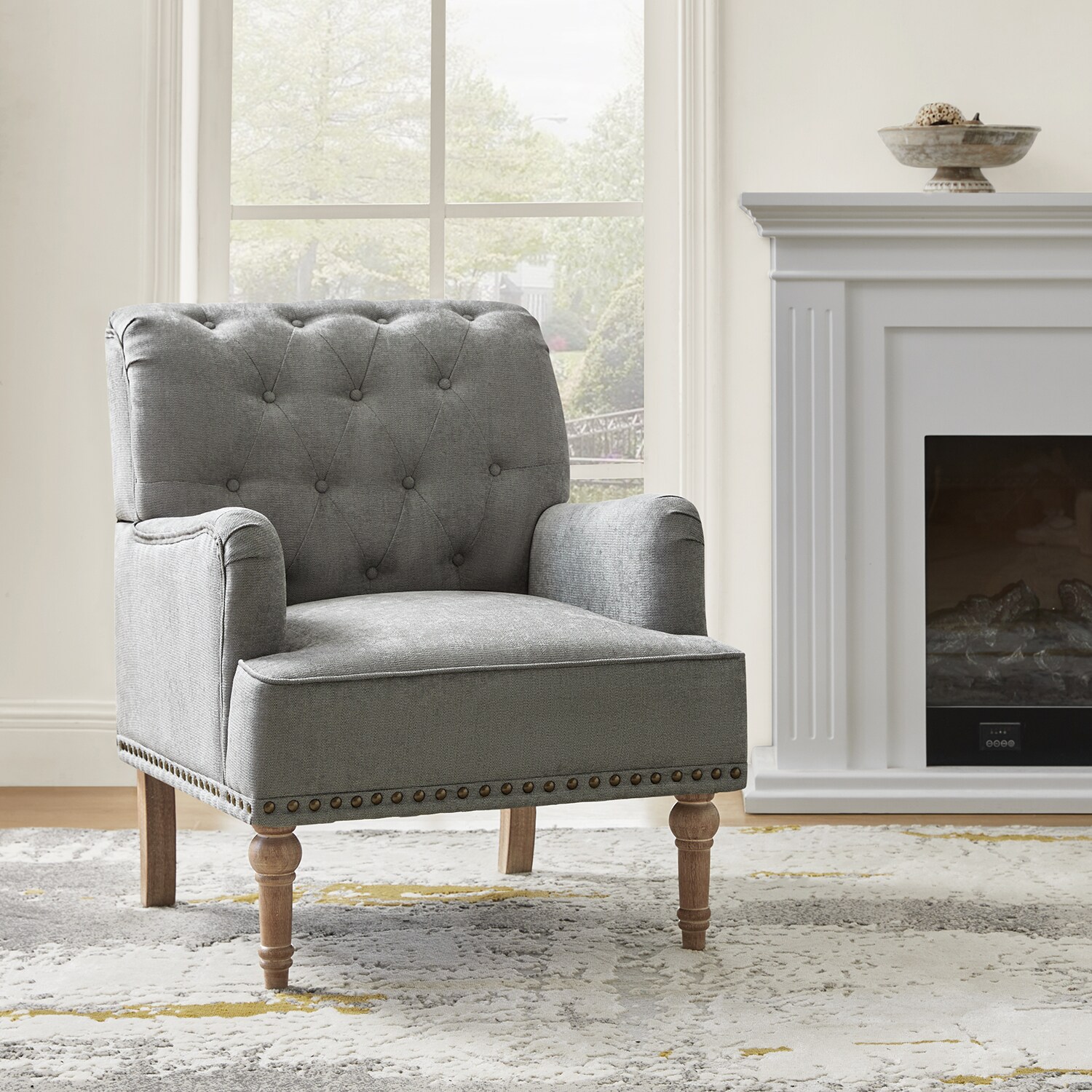 14 Karat Home CHM0384-PEWTER chairs - View #2