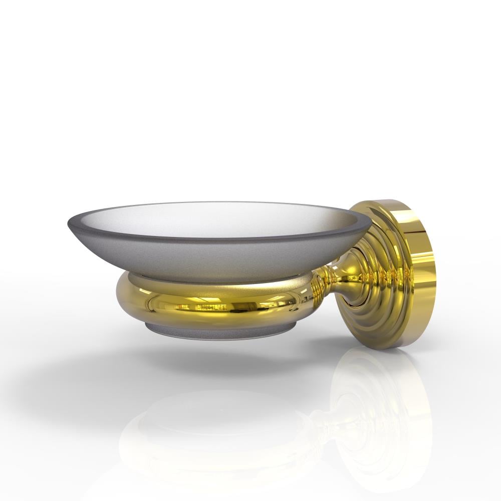 Allied Brass WP-62-PB Waverly Place Polished Brass Brass Soap Dish