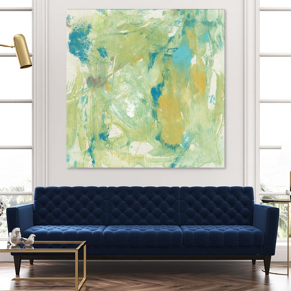 GIANT ART 72-in H x 72-in W Abstract Print on Canvas at Lowes.com