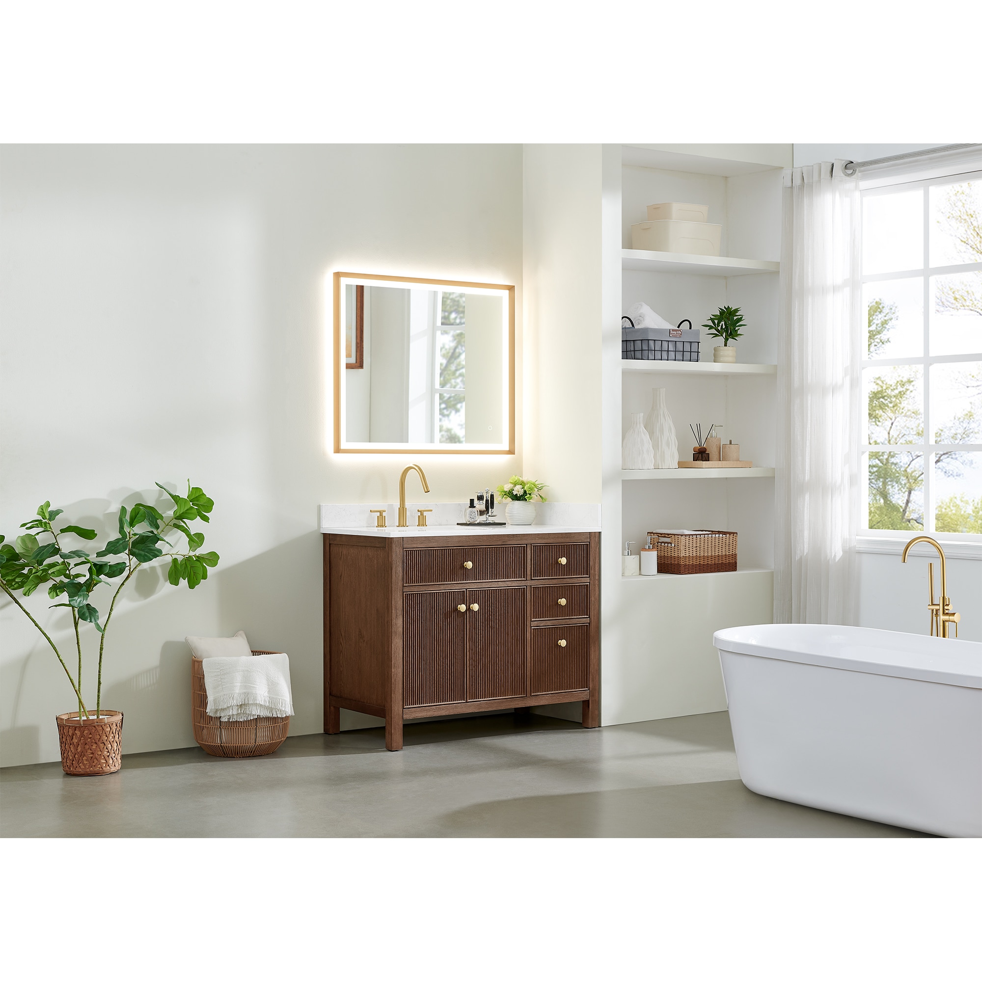 Altair 567042-BK-GW Bath-Vanity-Combo - View #16