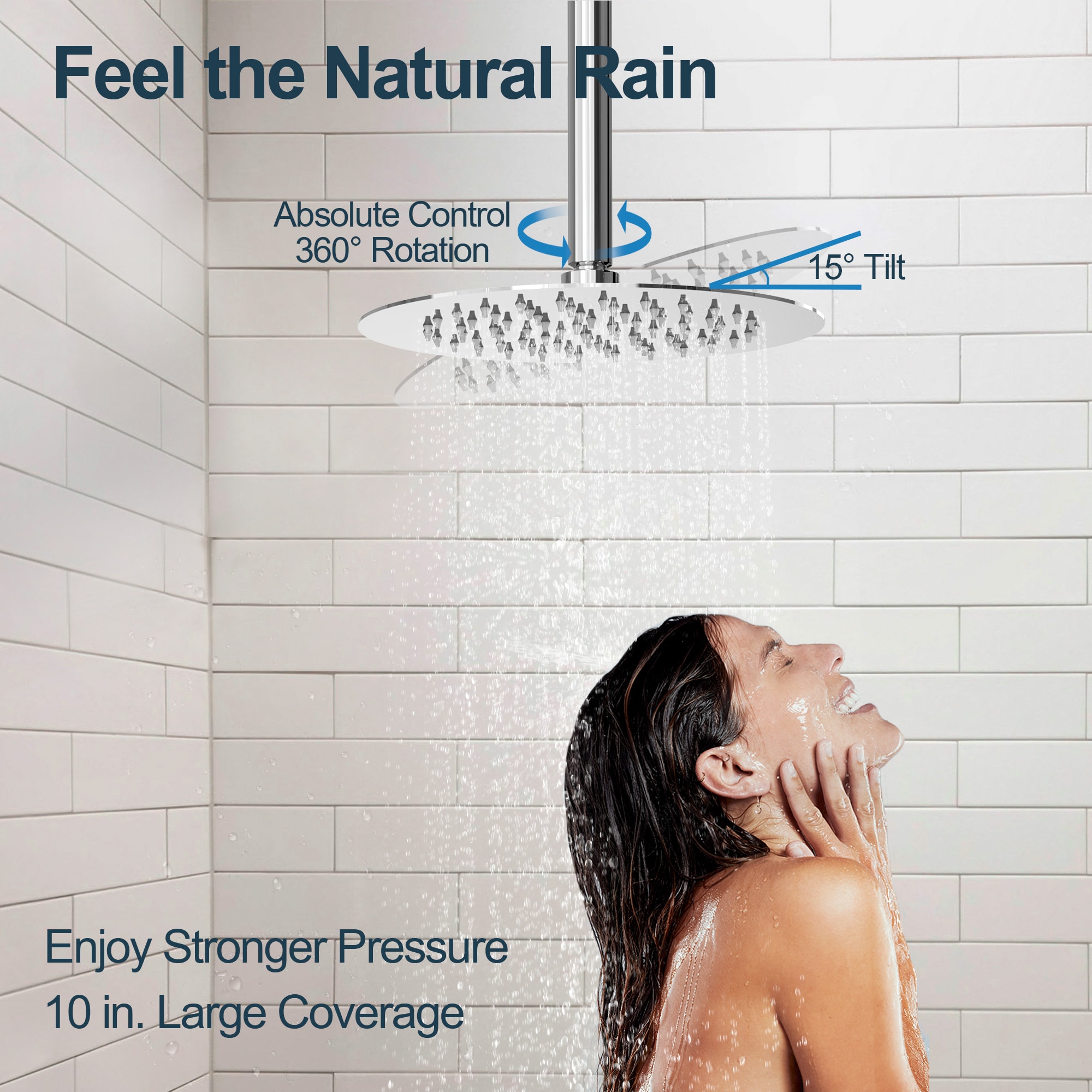 GRANDJOY FL23668-OR Tub-Shower-Faucets - View #5