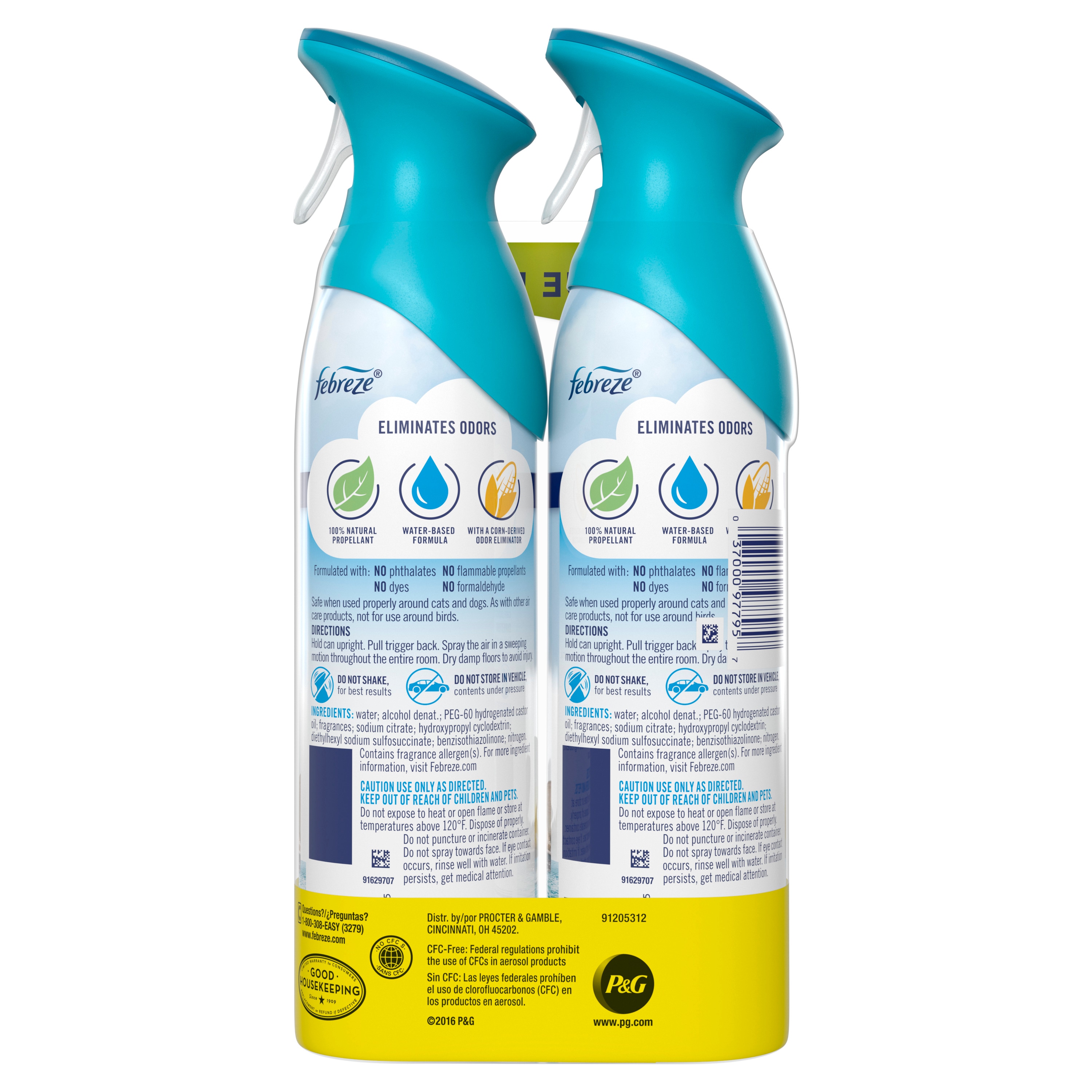 FEBREZE, 2-in-1 Antibacterial Disinfectant Spray Floral Blossom