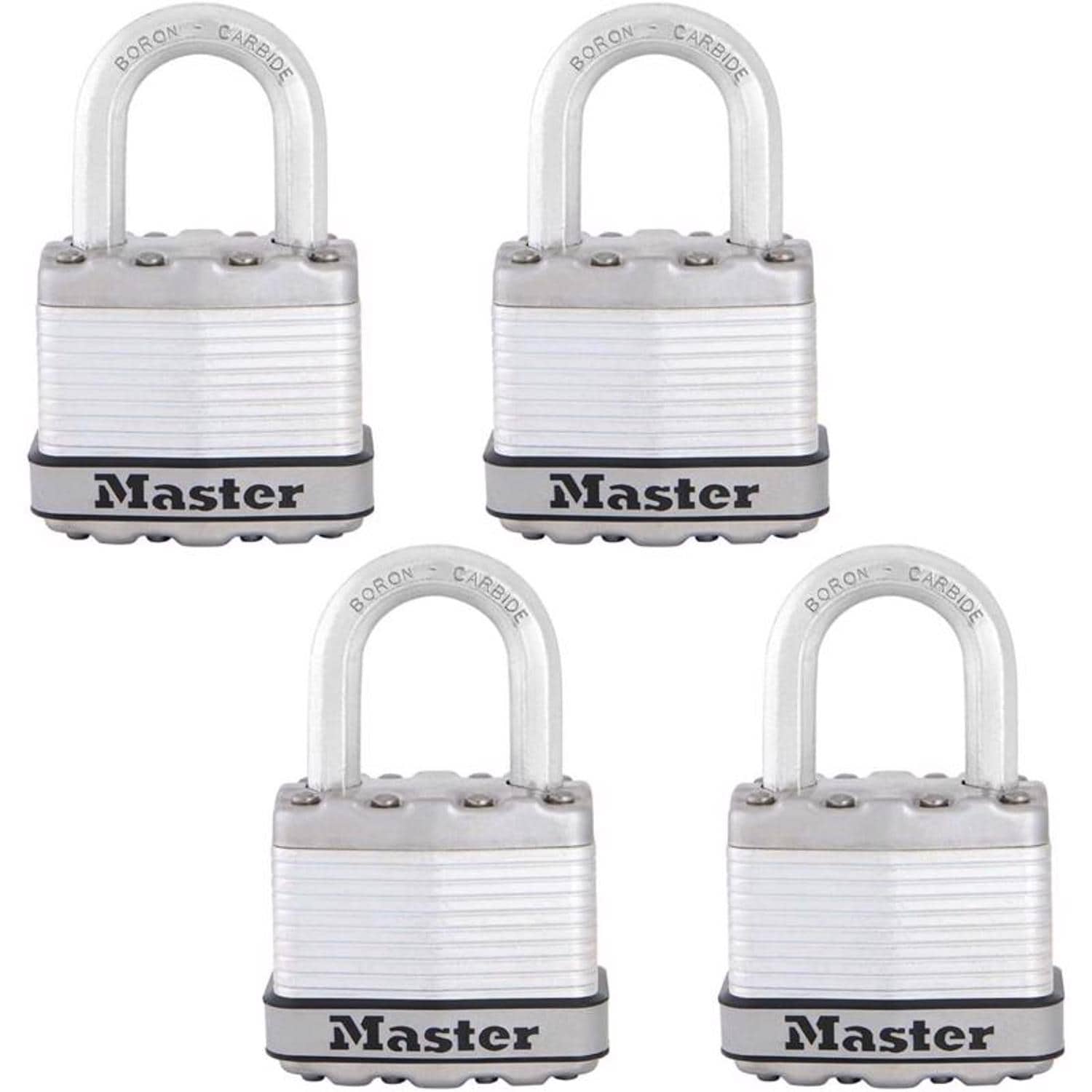 Master Lock Magnum 1 3/4 in. W Stainless Steel Ball Bearing Locking Weather Resistant Padlock #M1XQCCSEN