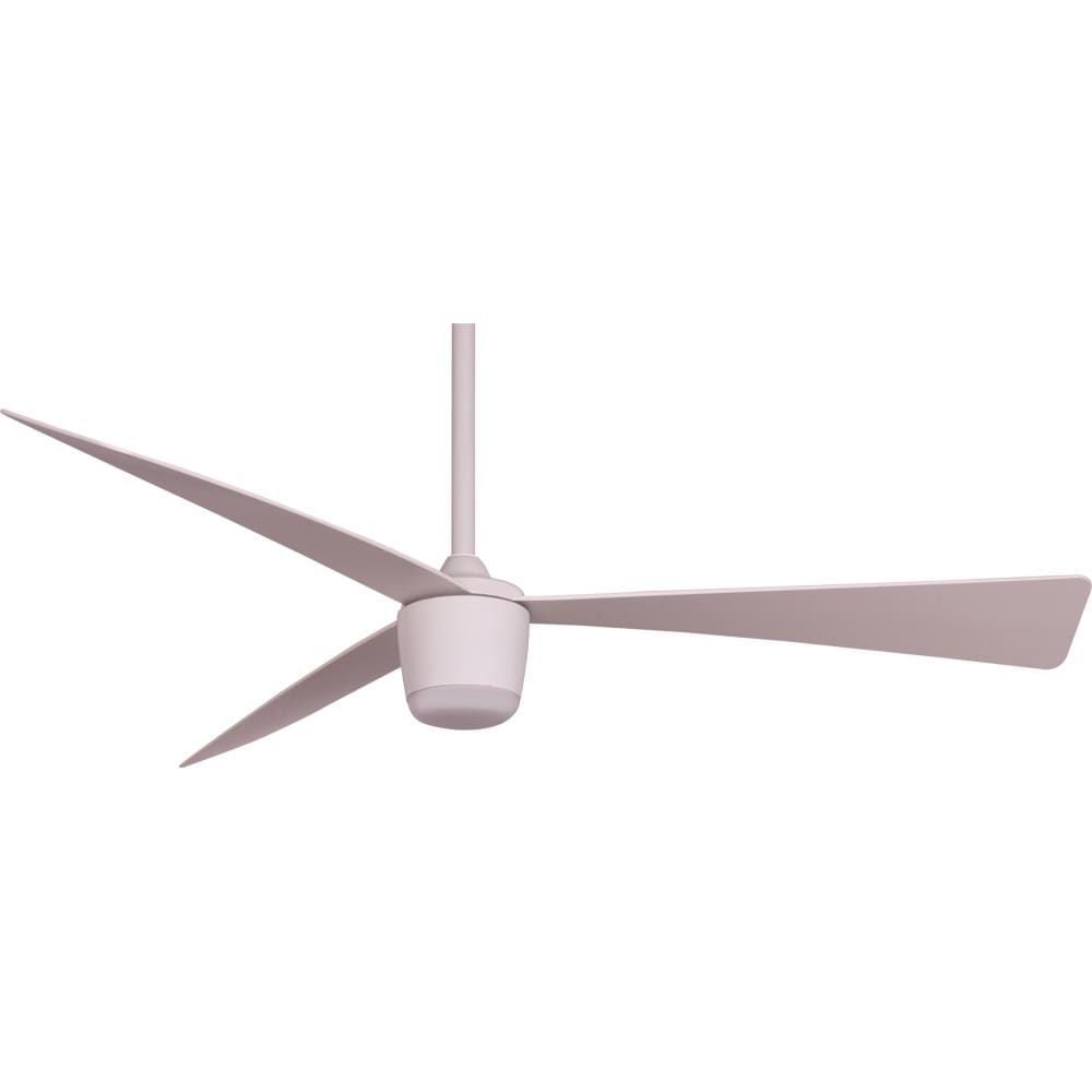 Star Fans 855458007671  Star 7 52-in Matte White Integrated LED Indoor Ceiling Fan with Light and Remote (3-Blade)