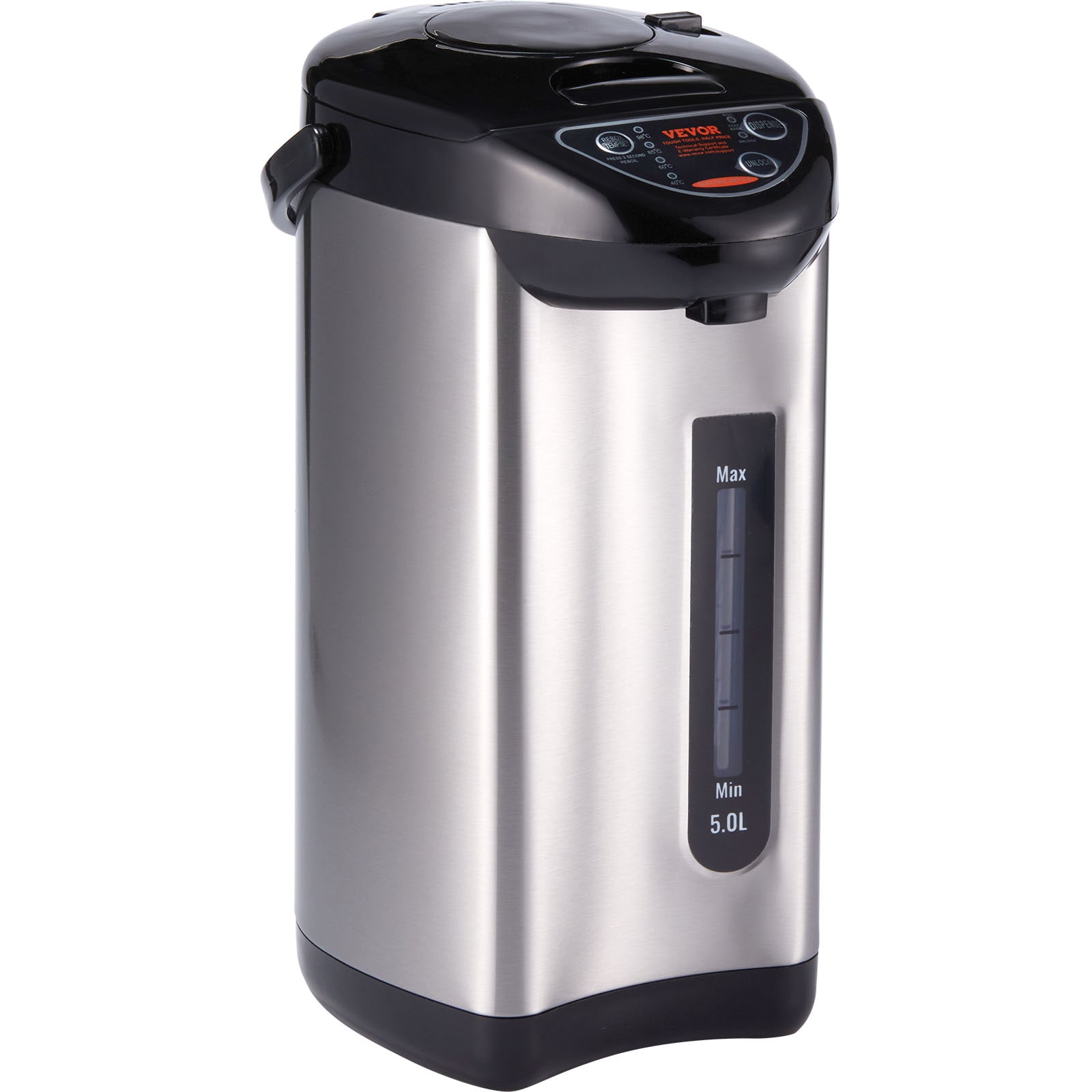 VEVOR JRSH5L000000EF0JHV1 5L 120 V Hot Water Dispenser PP Stainless Steel Countertop Instant hot Water Dispenser