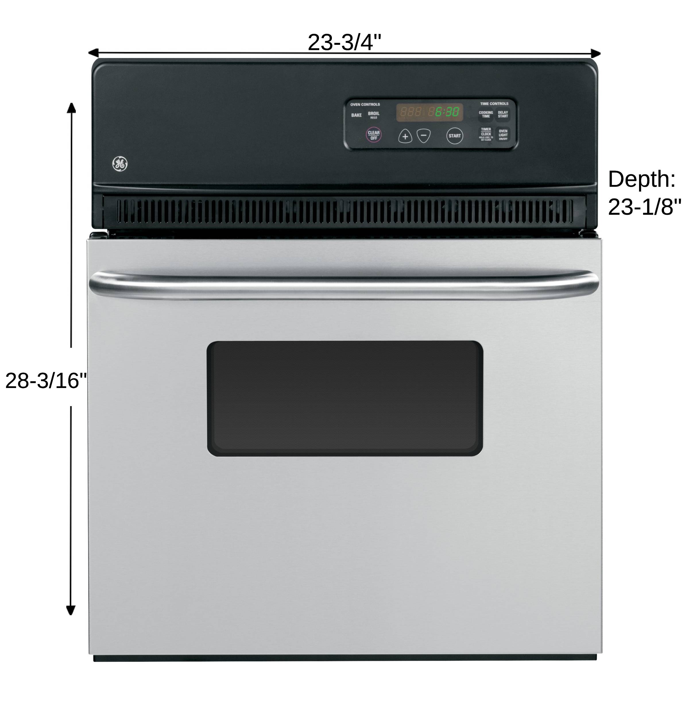 GE JRS06SKSS Swall-Elec-Oven - View #9