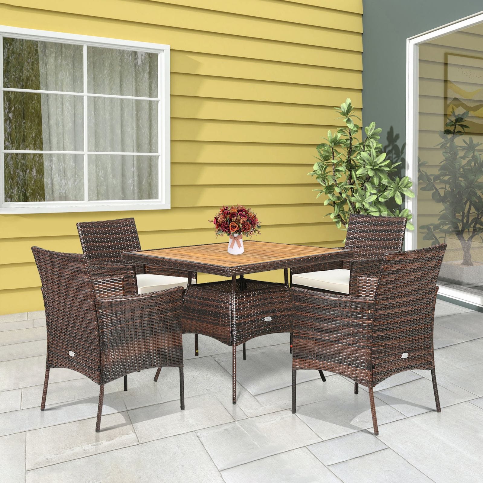 WELLFOR OUS67789+ Patio-Dining-Sets - View #6