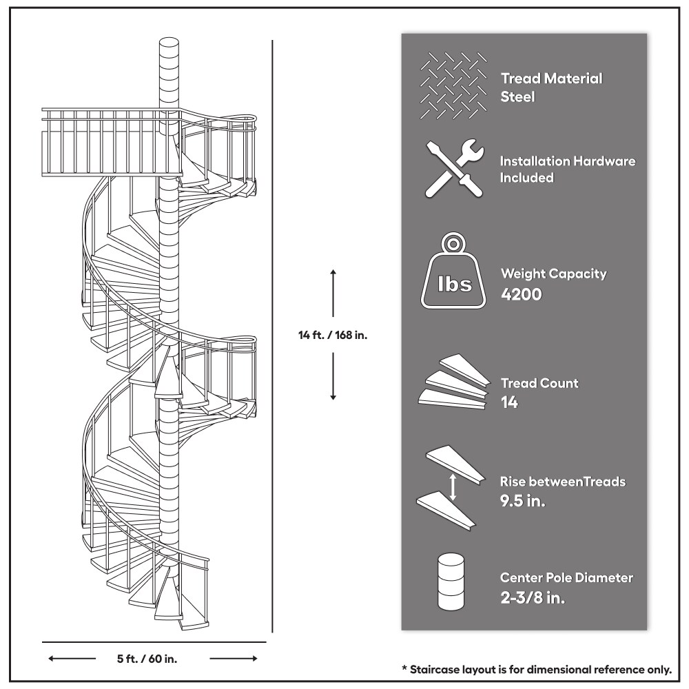 Mylen Stairs CS60W14WS11 Staircase-Kits - View #7