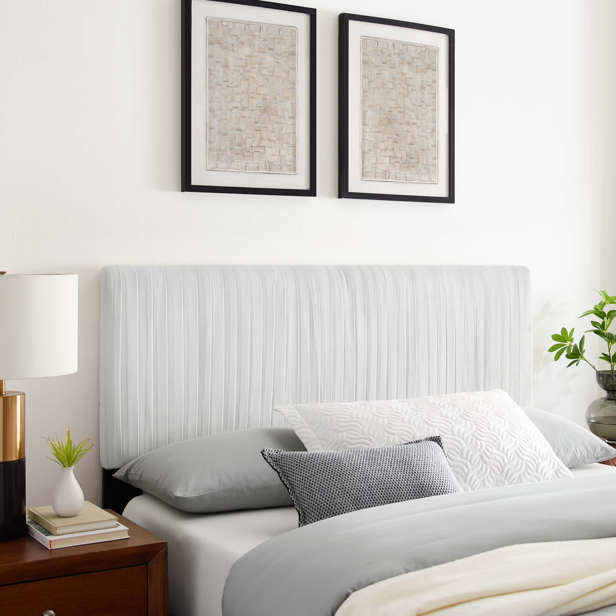 Modway MOD-6327-WHI Upholstered-Headboards - View #10