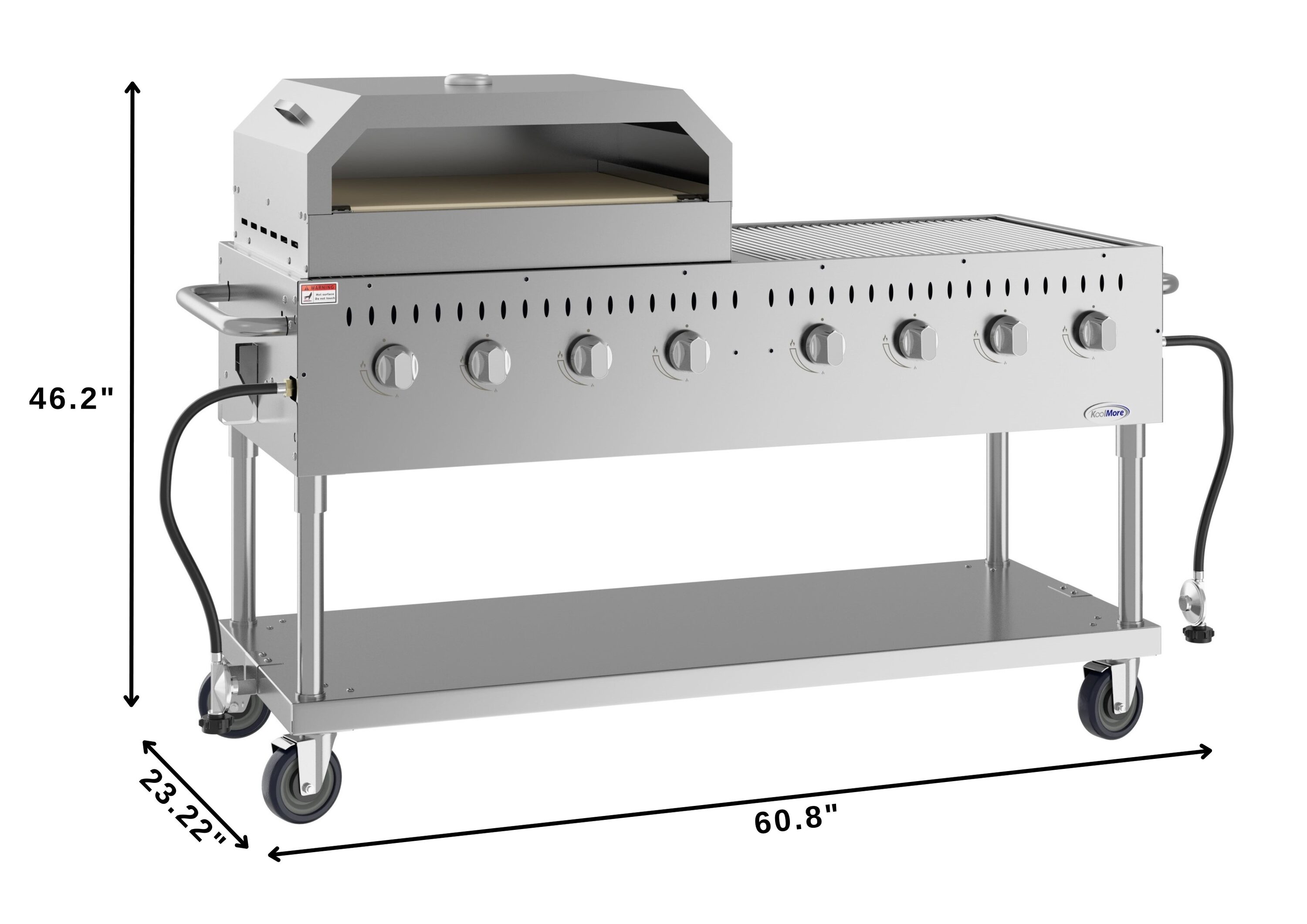 KoolMore LOW-CGKIT6-P30 Gas-Grill - View #8