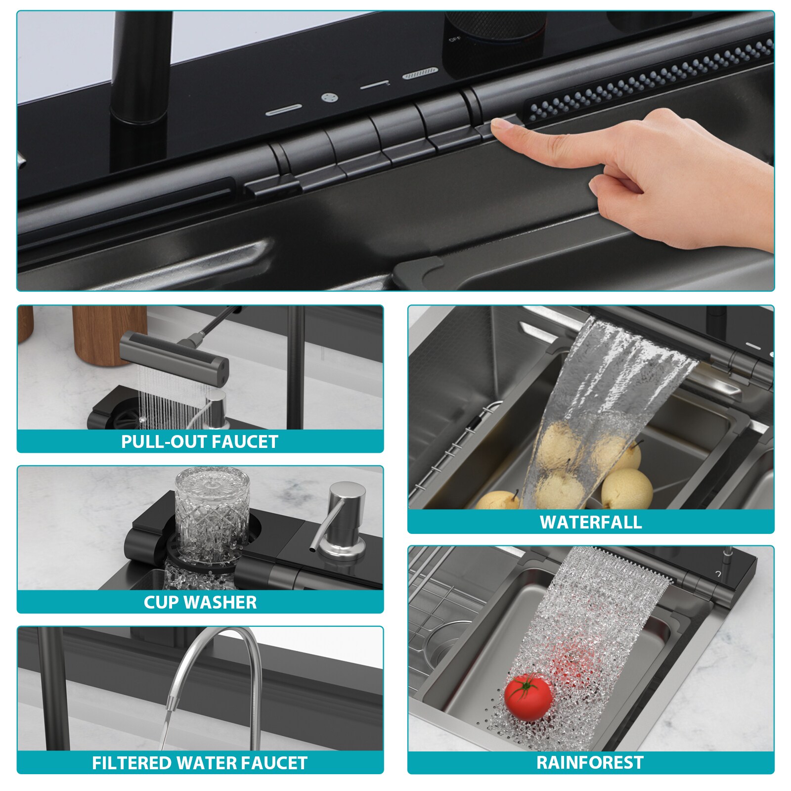 LIVIZA TLG-SSS00094 Kitchen-Sinks - Thumbnail View #5