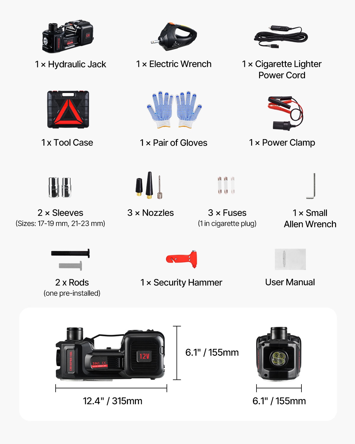 VEVOR SCDDYYQJDTJH05844V9 jacks - View #7