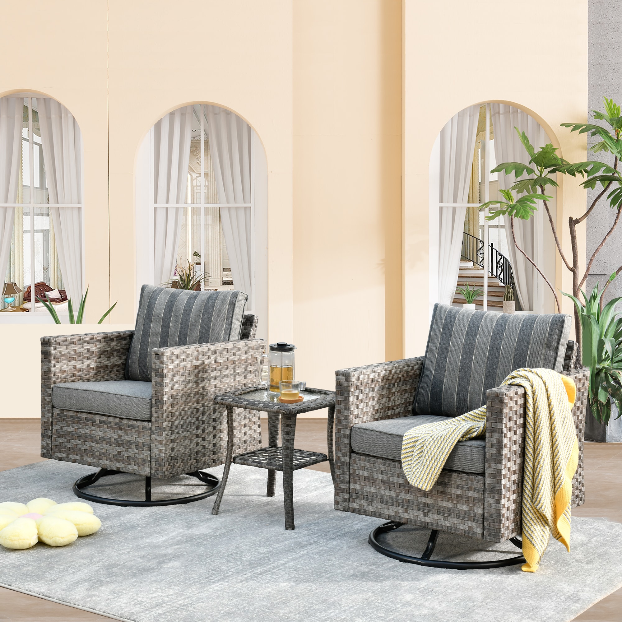 Swivel rocking chairs for living online room