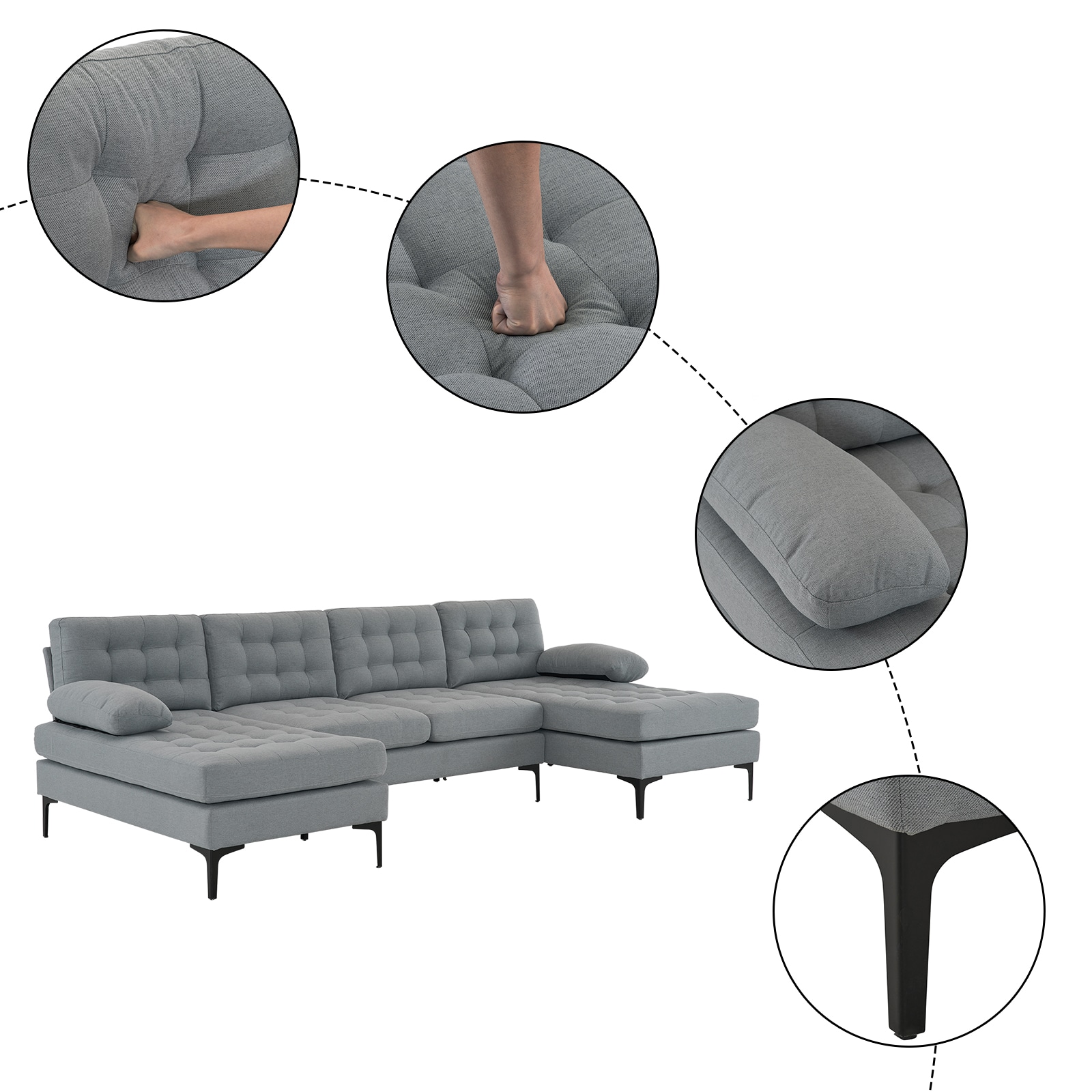 Outopee L1G52002226-28 Sofas-Loveseats - View #5