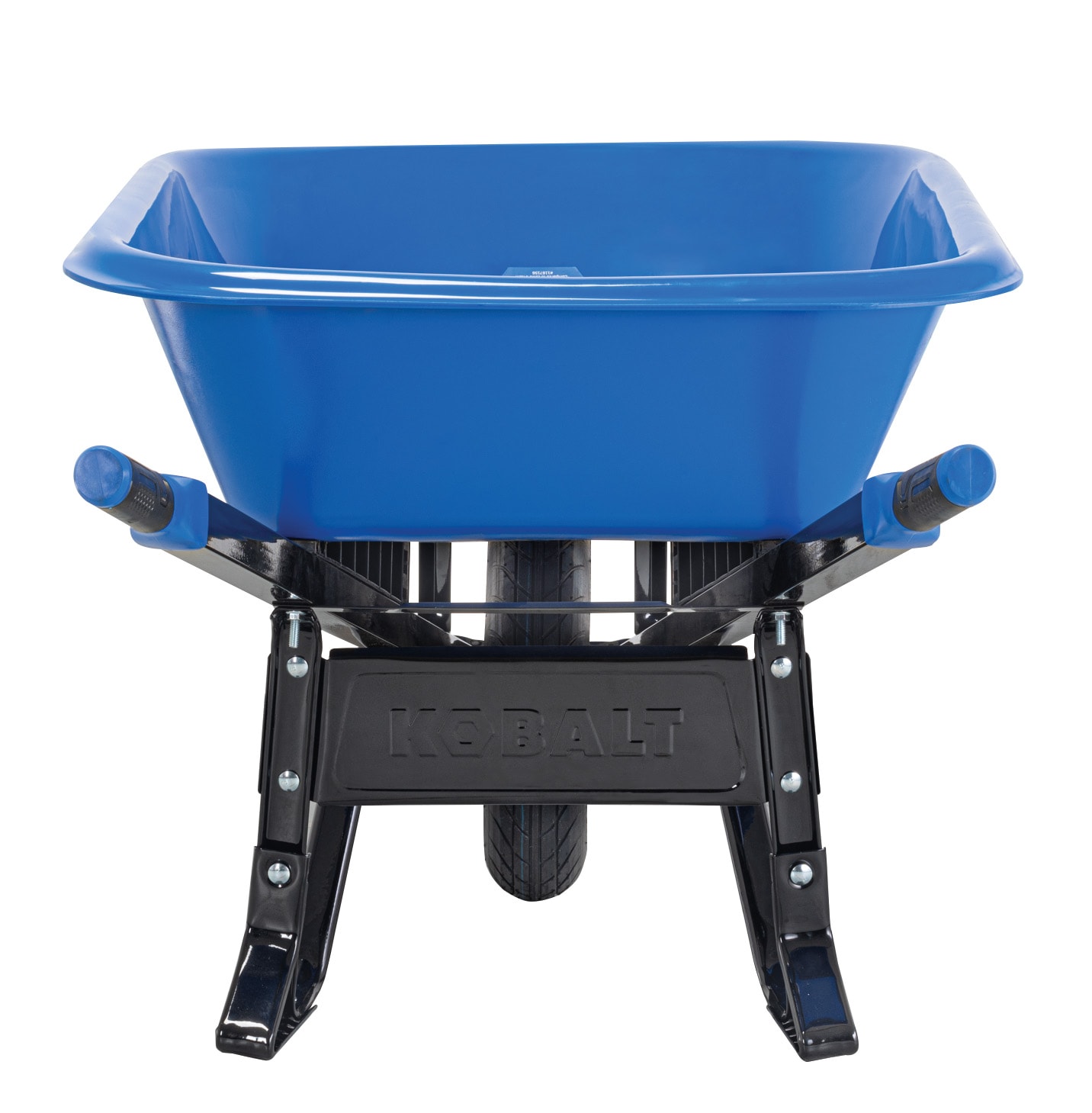 Kobalt 6 cu ft 1 Wheel High density Poly Push Wheelbarrow PH6 SK 35286 at Lowes