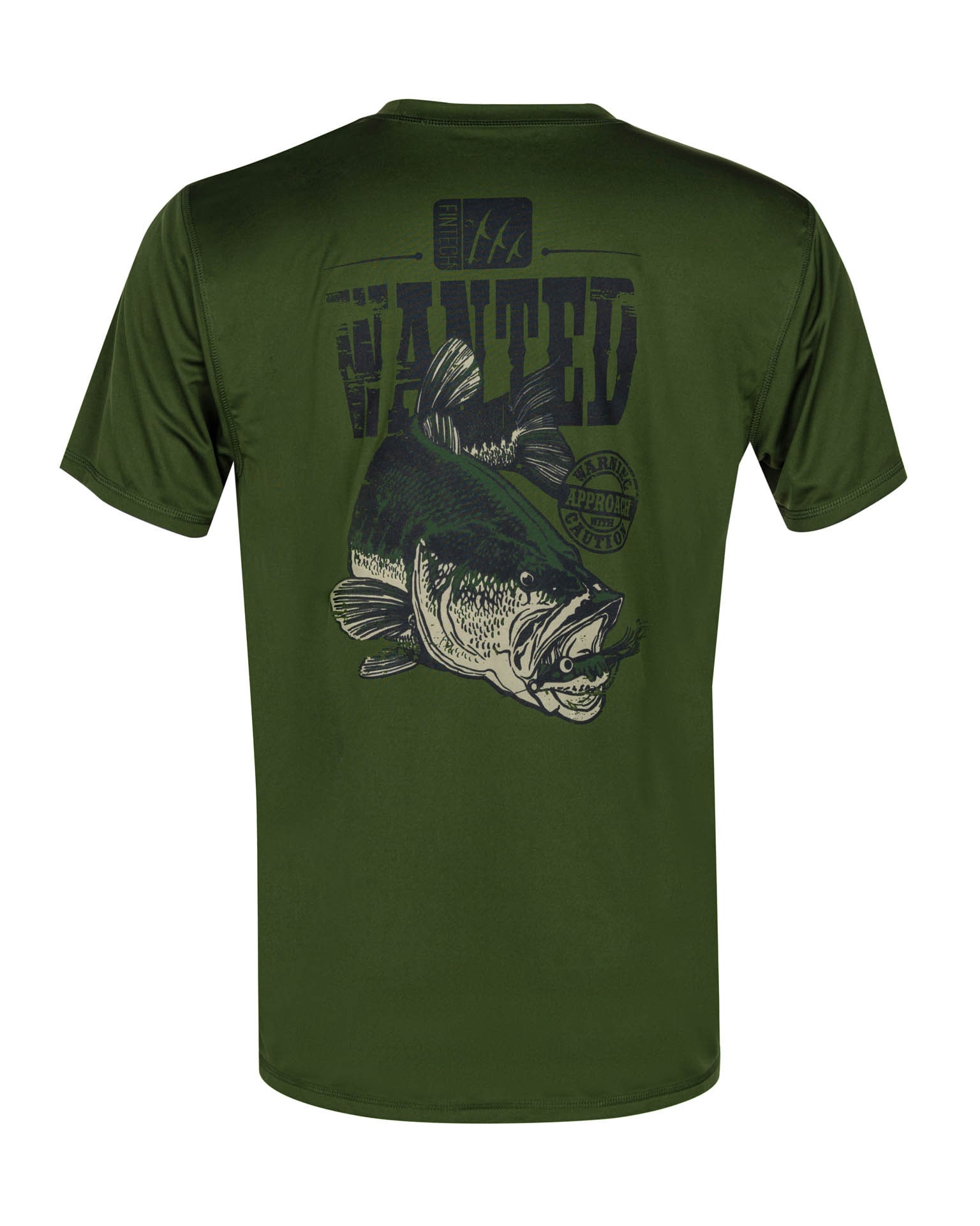 FINTECH Men's Uv Protection Short sleeve Graphic T-shirt Work Shirt (X ...