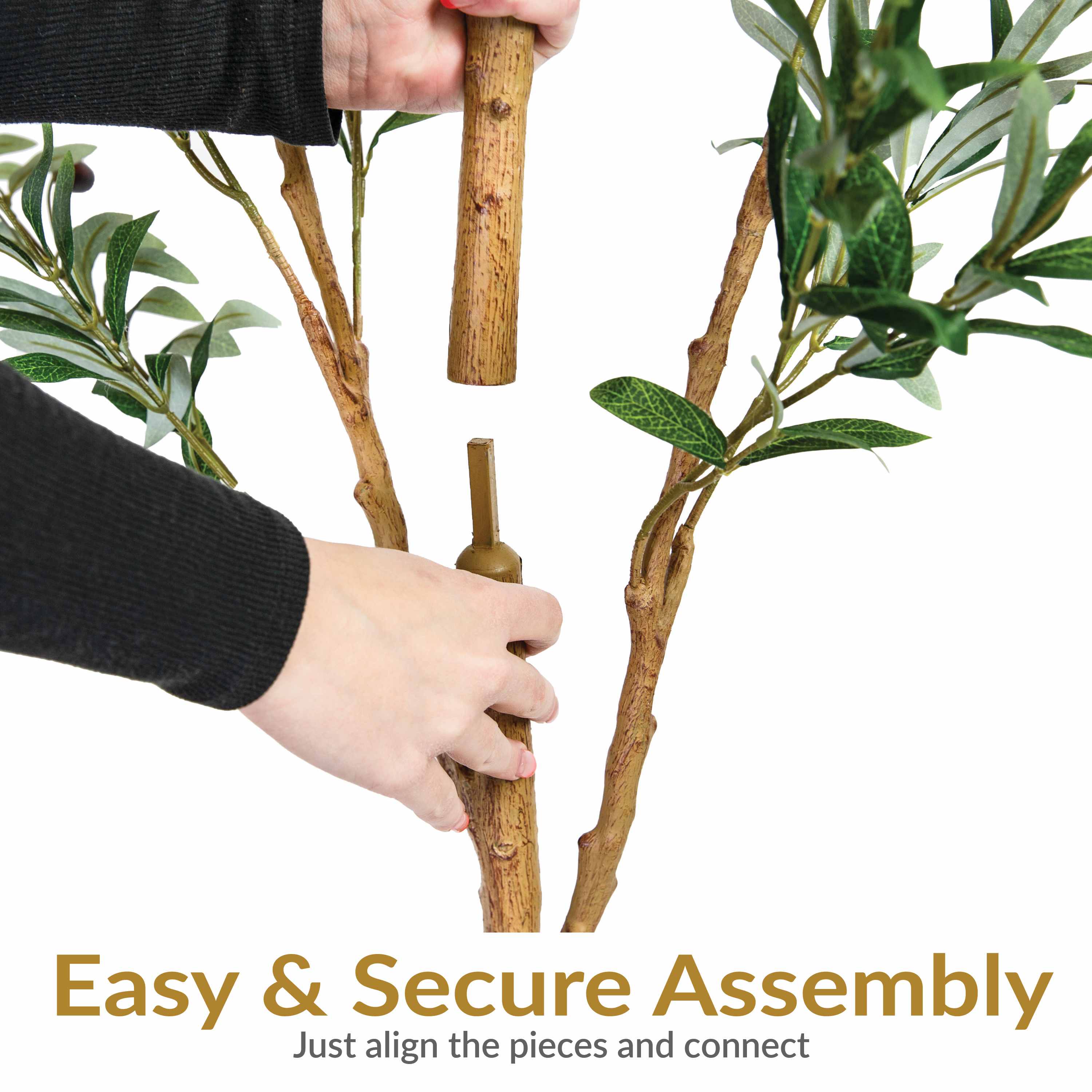 Sunnydaze Decor QCW-035-CMB Artificial-Plants-Trees - View #3