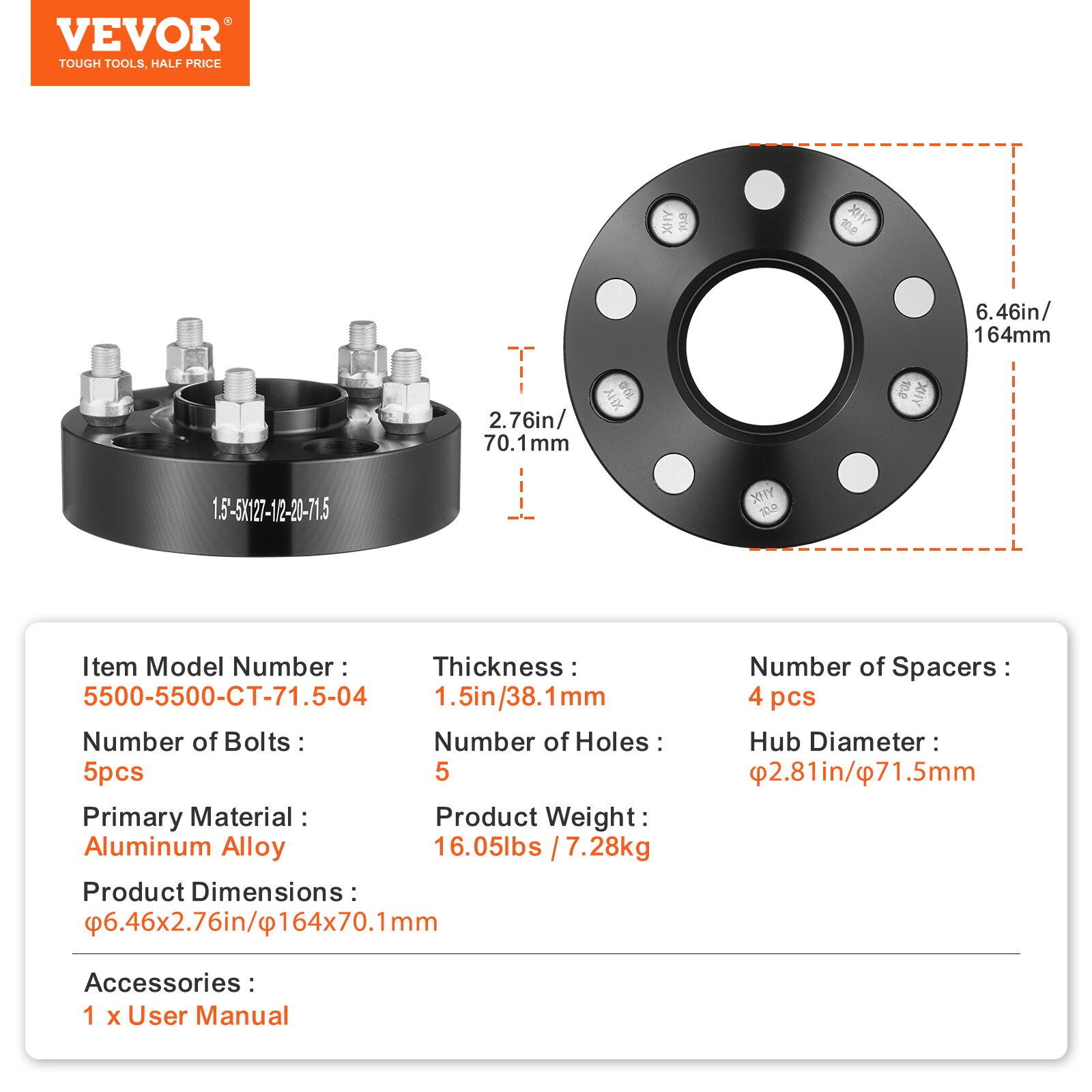 VEVOR LSSFLP15YC5XFA0VYV0 Rec-Vehicle-Acc - View #10