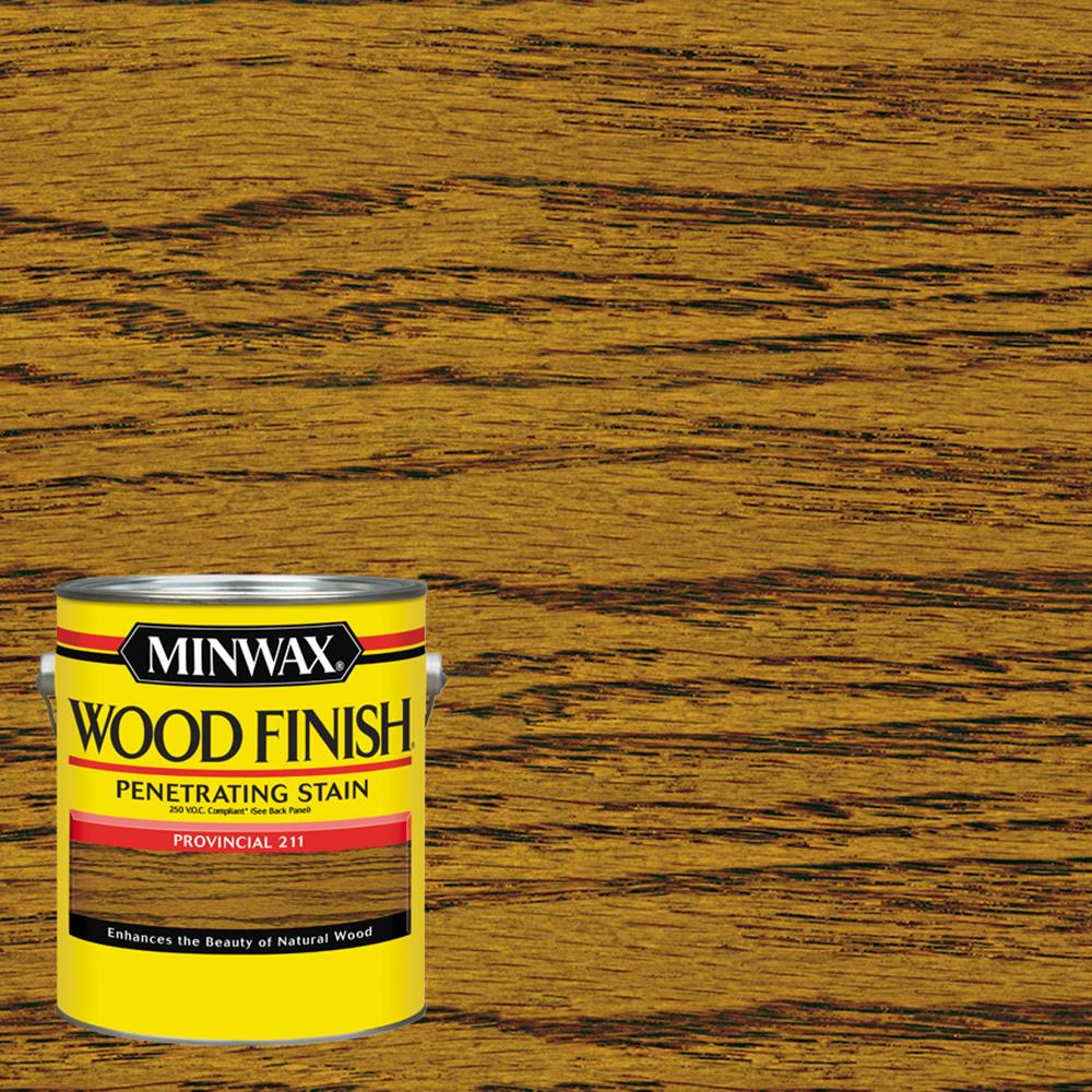 Minwax 710720000 Wood Finish Oil-based Provincial Semi-transparent Interior Stain ( 1-gallon )