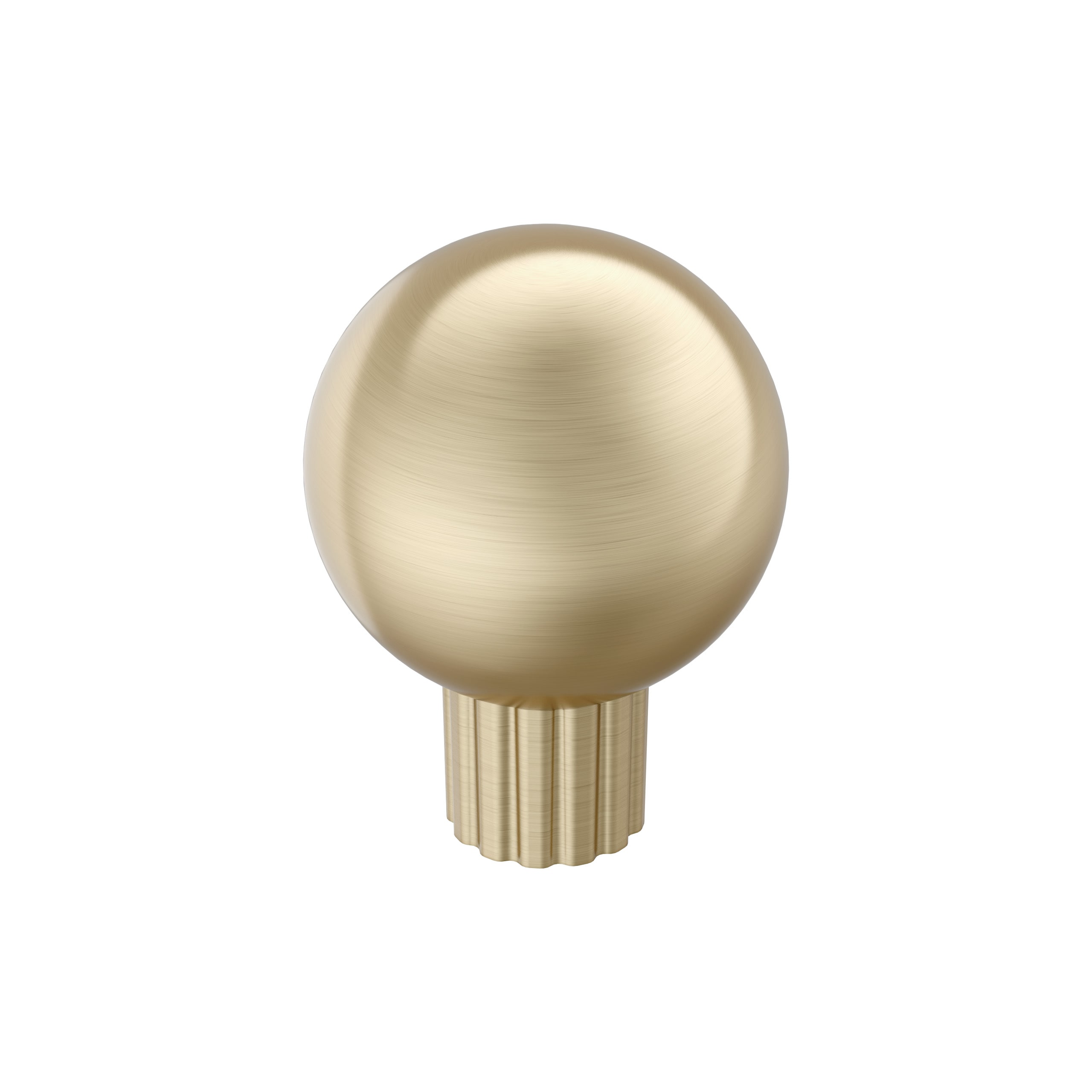 Amerock BP37700BBZ Cowrie 1-1/8-in Golden Champagne Round Transitional Cabinet Knob