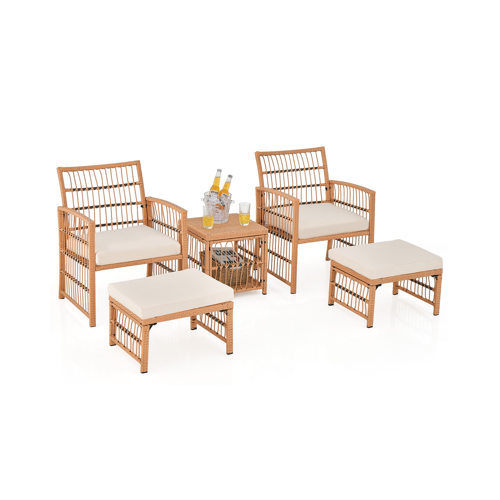 Slickblue D-CO-AN93311PN Patio-Conversation-Sets - View #2