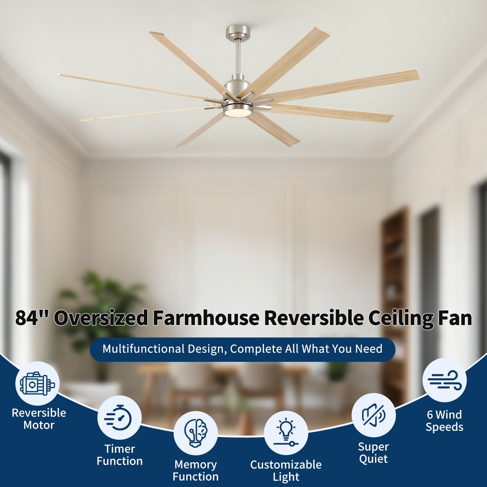 GlasFlength LW-CF-064 Ceiling-Fans - View #5