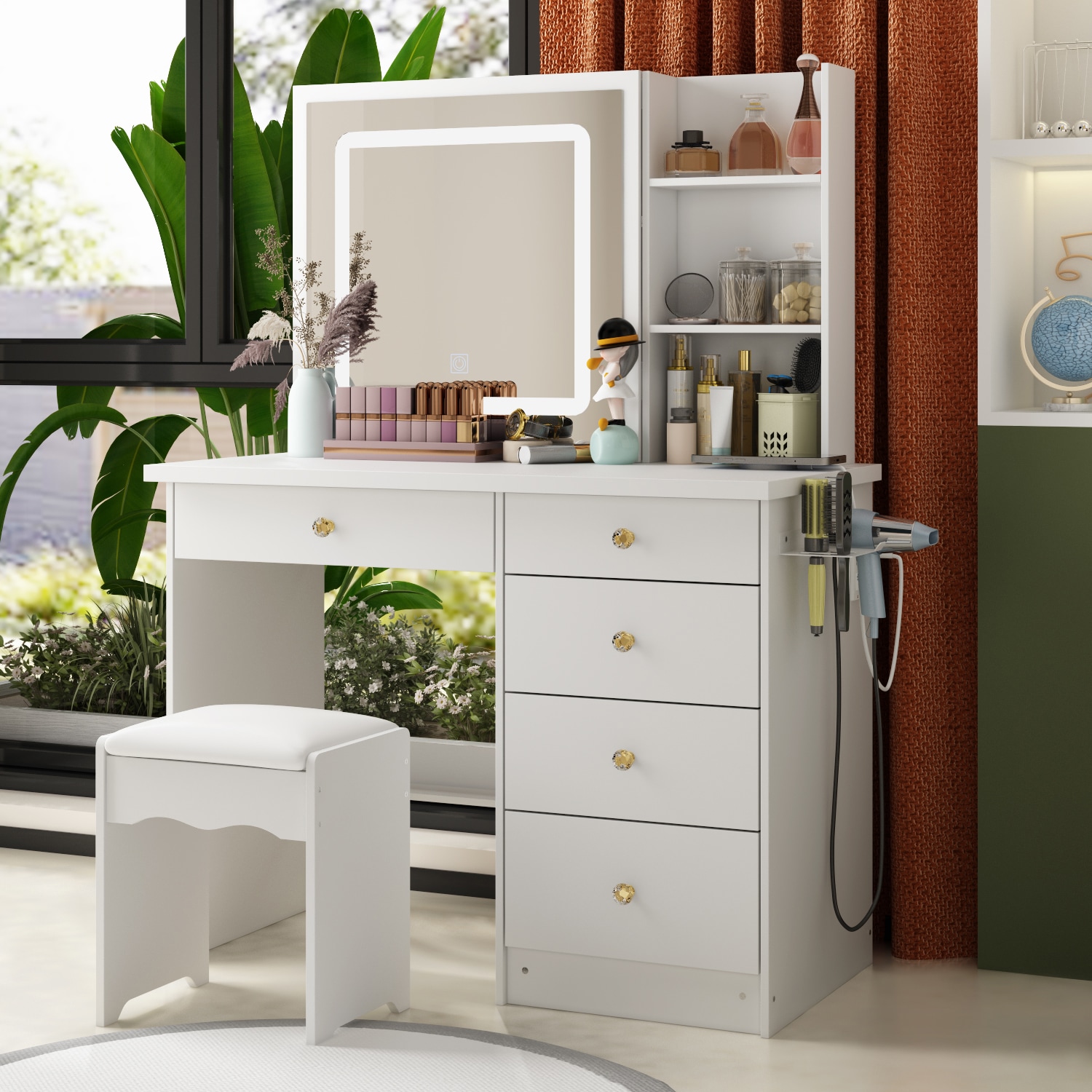 FUFU&GAGA KF210218-02 Bedroom-Vanities - View #2