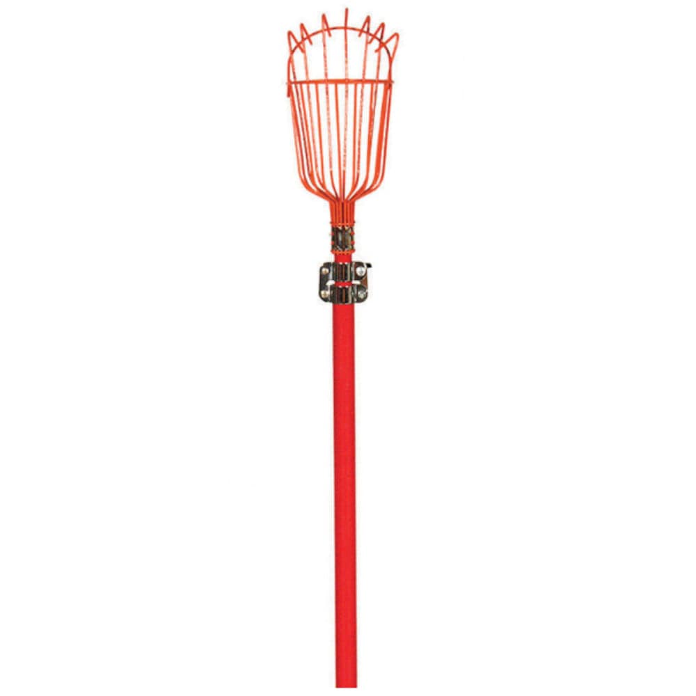 EZ Lawn & Garden - Lawn and Garden 96 in Steel Fruit Picker Fiberglass Handle