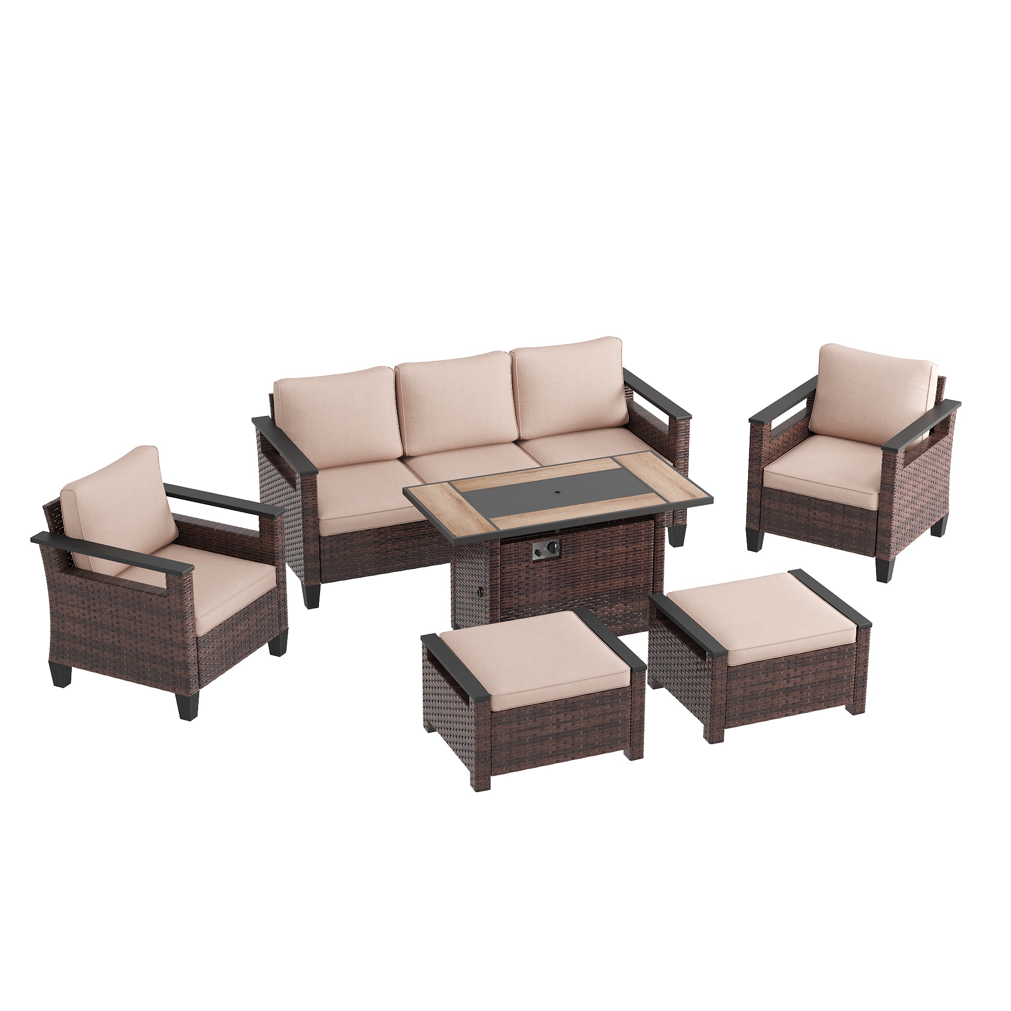 ACEGOSES LW-126BGY-T7 Patio-Conversation-Sets - View #7