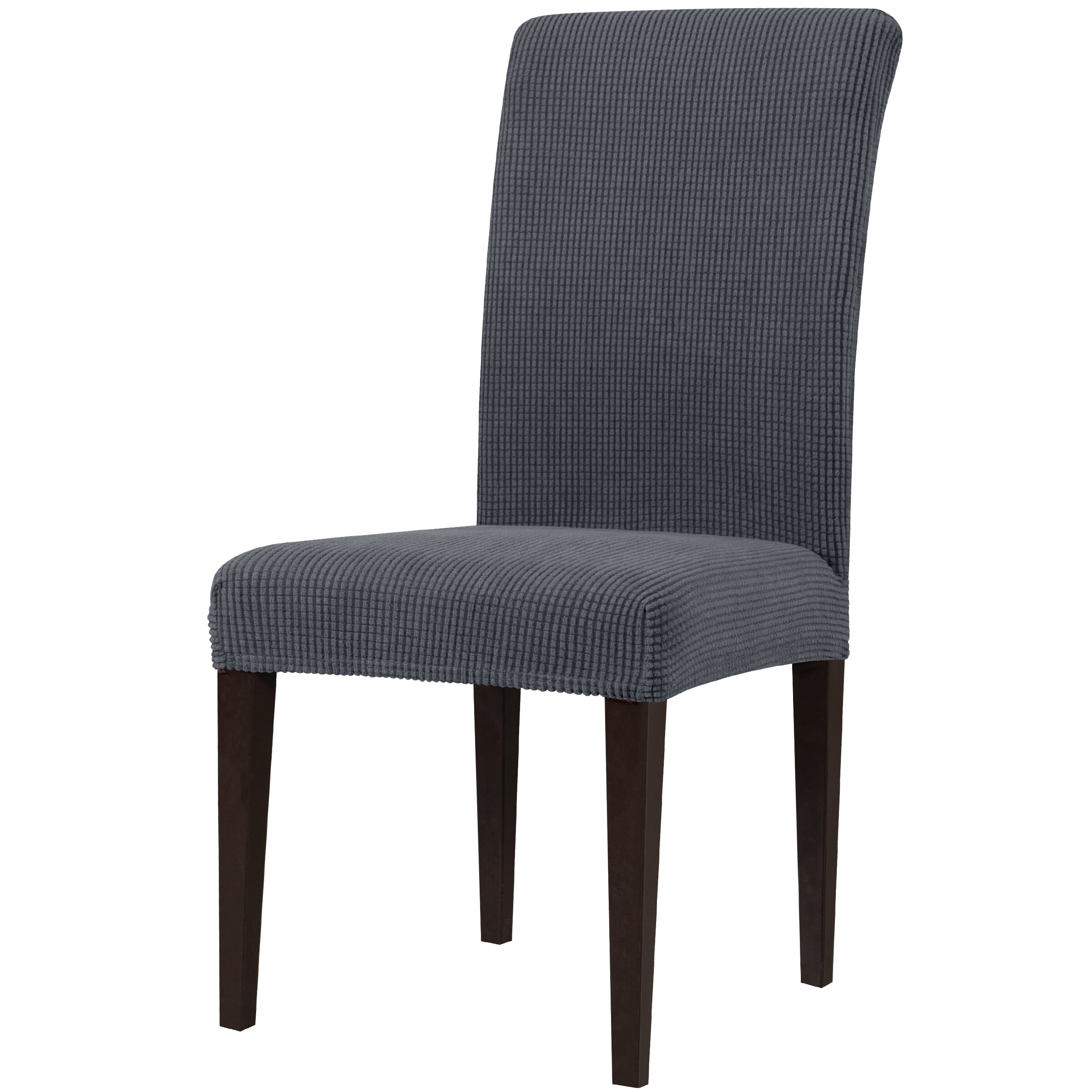 Dining Chair Slipcover, Gray Parsons Chair Slipcover