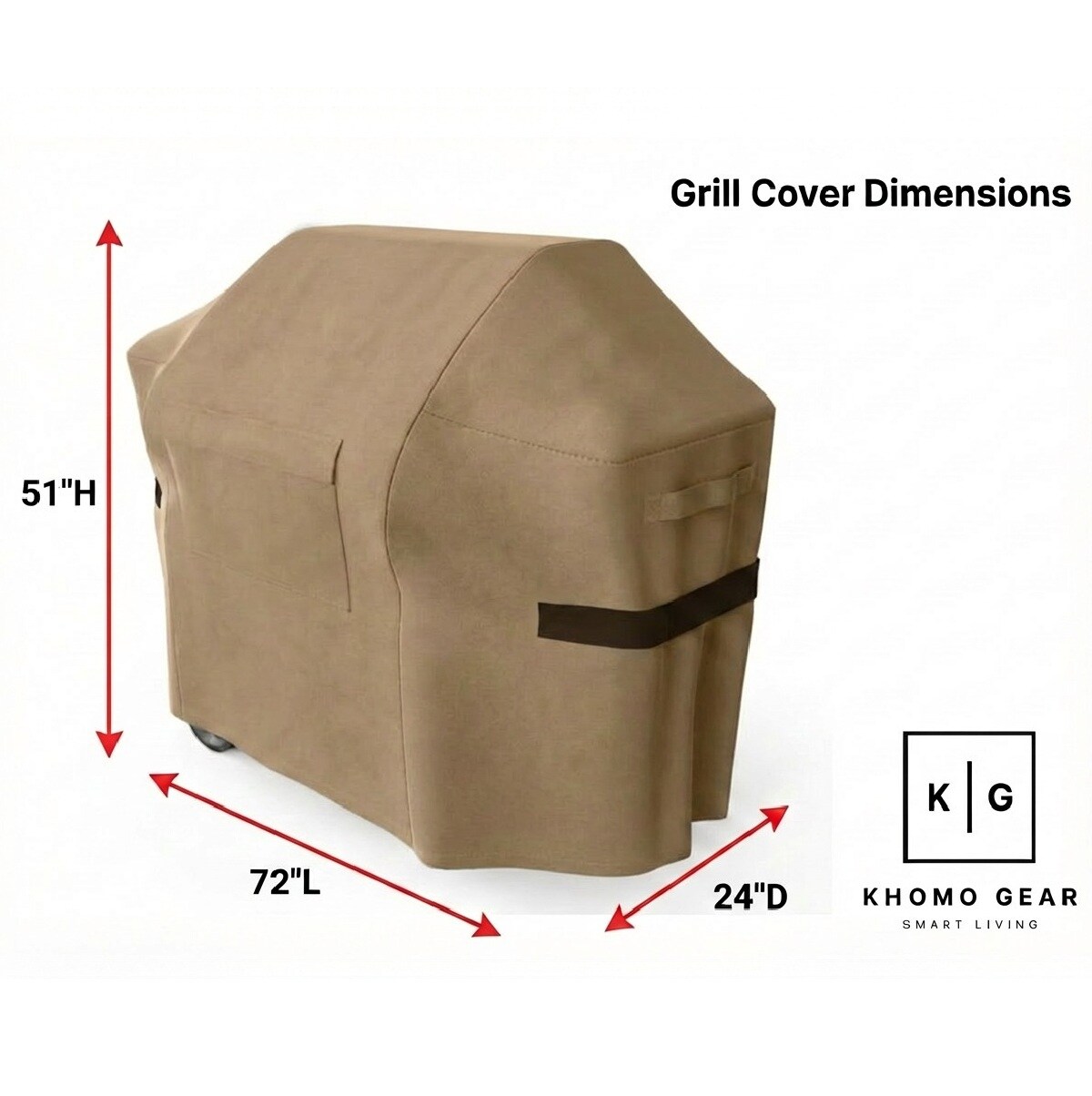 KHOMO GEAR GER-1272 Grill-Covers - View #5