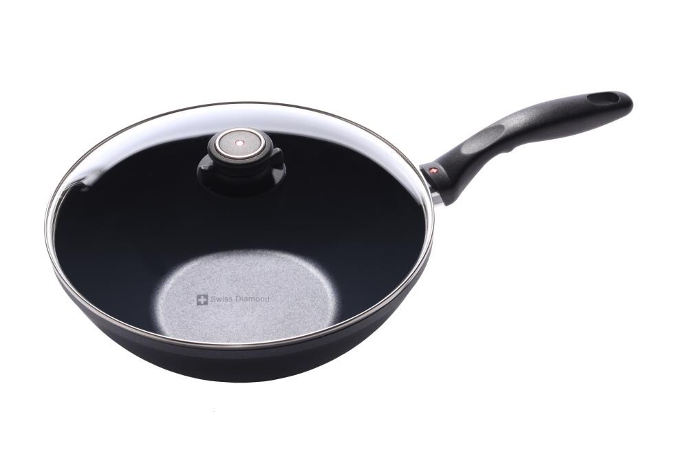 Swiss Diamond XD Nonstick Oval Fish Pan with Glass Lid