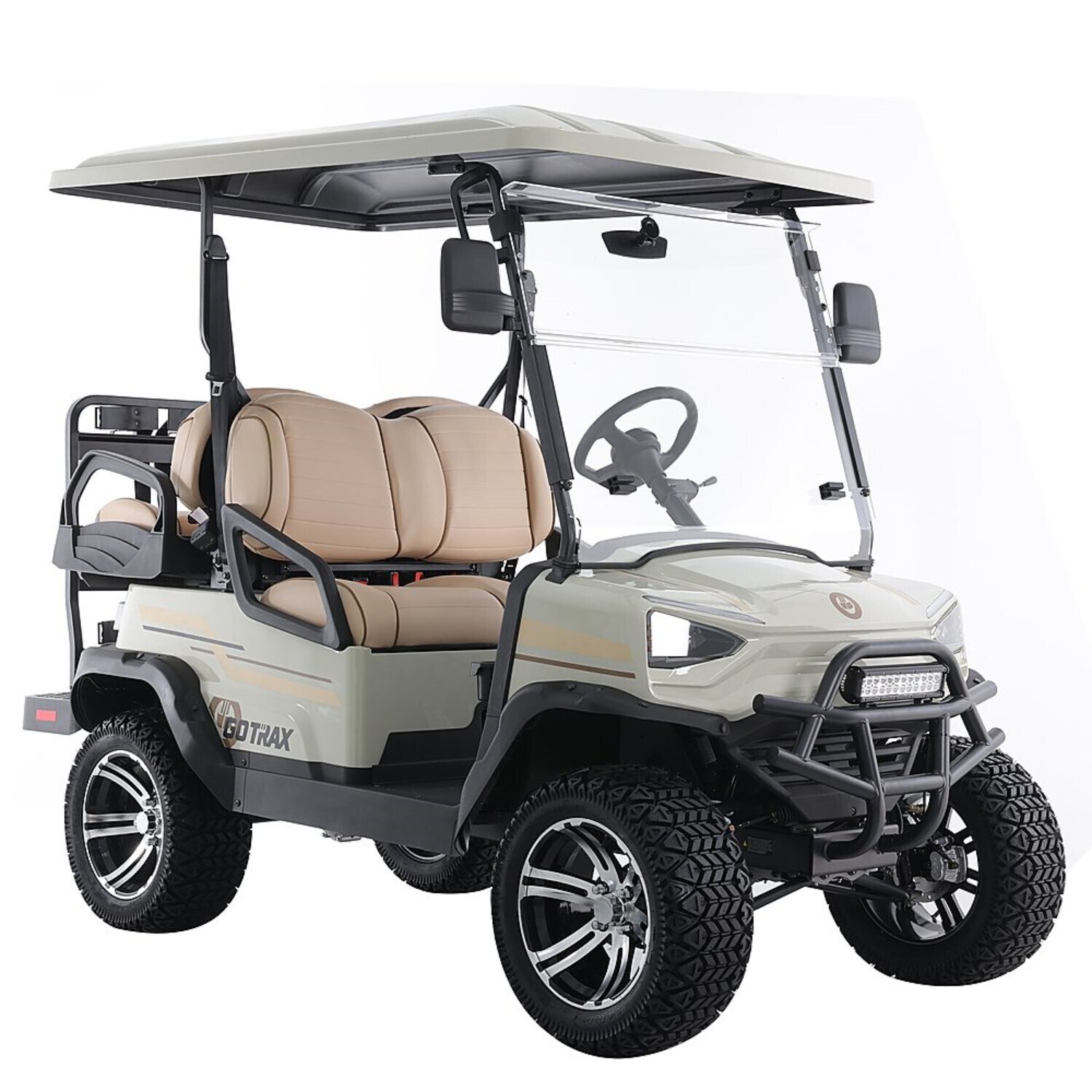 GOTRAX Gotrax Guide4 Electric Golf Car In Slate in the UTVs & Golf