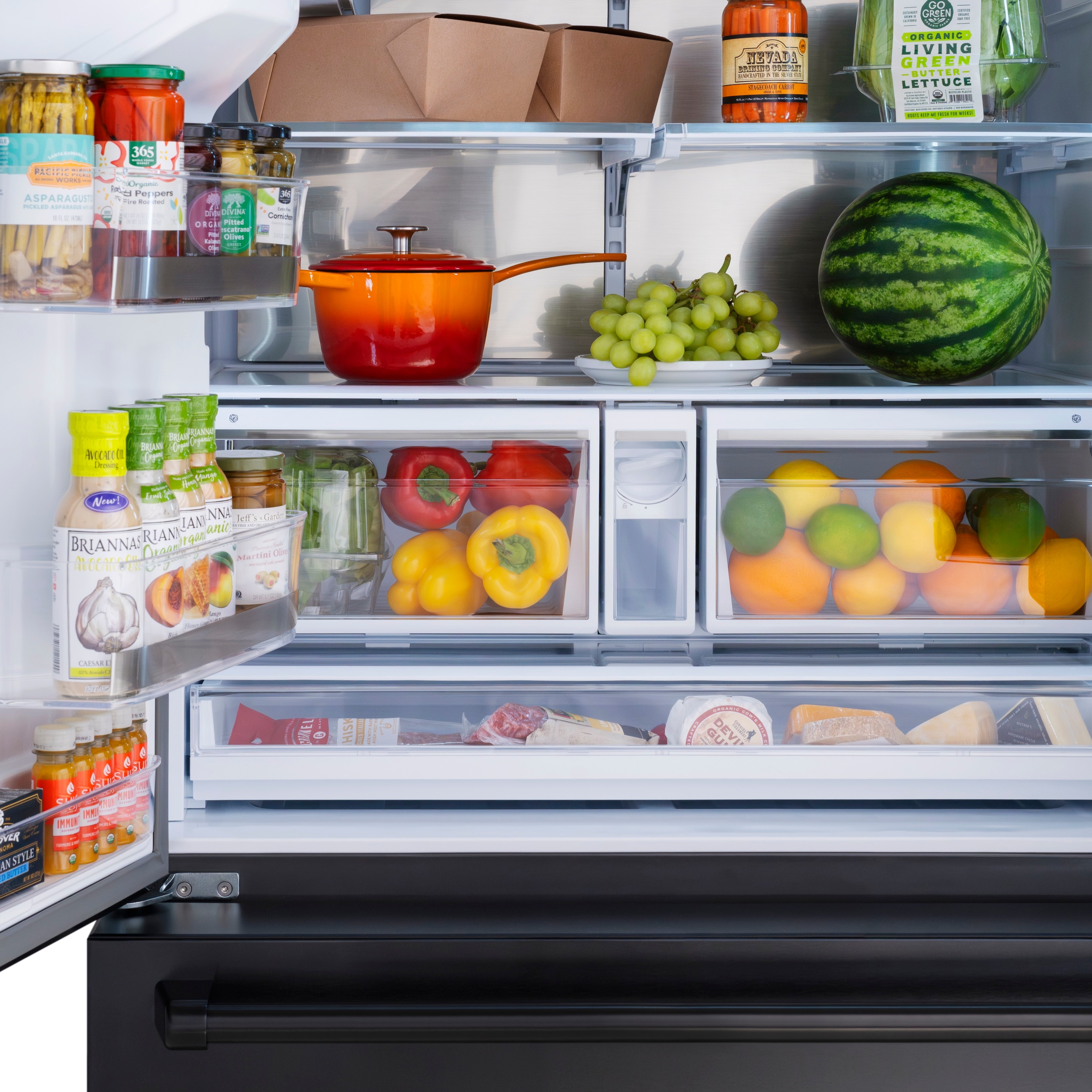 ZLINE KITCHEN & BATH RSM-W-36-BS French-Door-Refrigerators - View #15