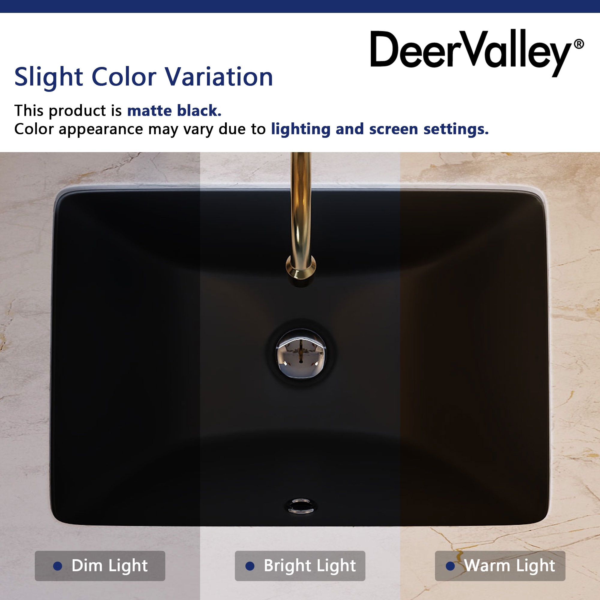 DeerValley DV-1U306B Bath-Sink - View #7