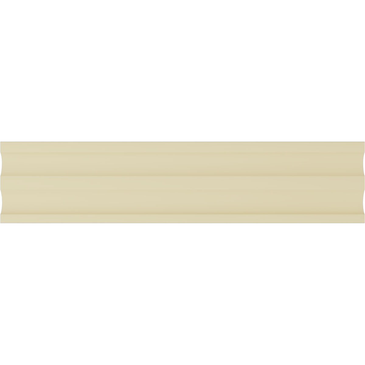 Oslo Rope White Polyurethane Crown Moulding 94.5"