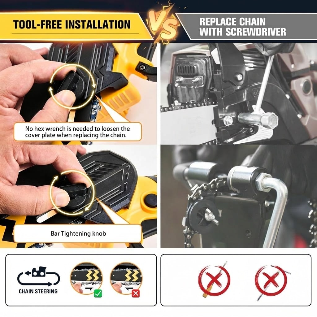ITOPFOX LIT0519I054 Cordless-Chainsaw - View #5