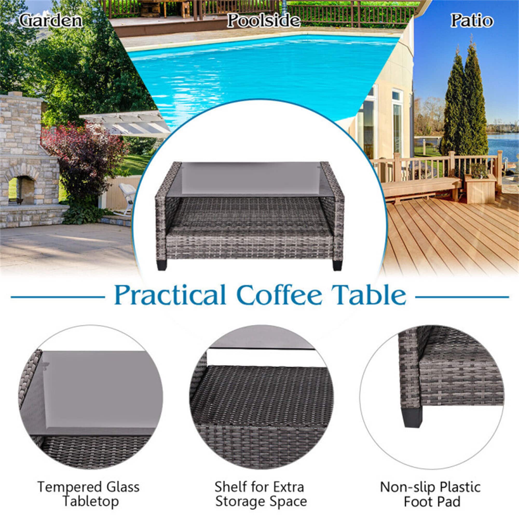 BABOOM BOM-8647-C+-CO Patio-Conversation-Sets - View #8