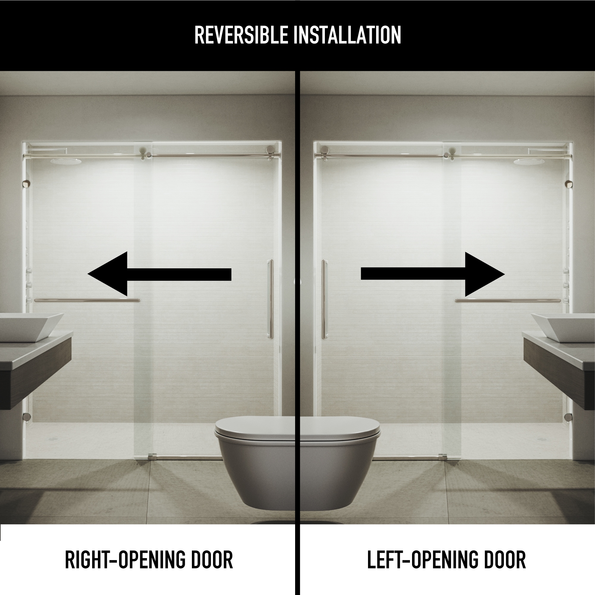 VIGO VG6080STCL7274 Shower-Doors - View #3