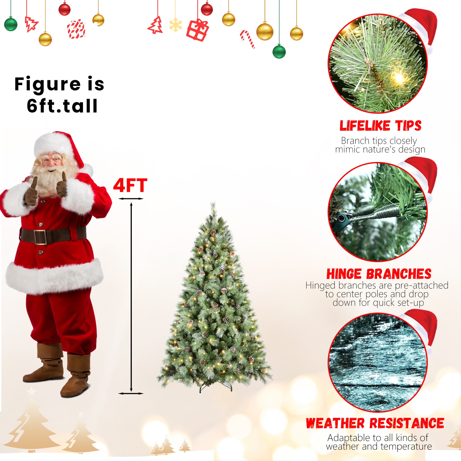 Streamdale Furniture T3637P338861 Artificial-Christmas-Trees - View #7