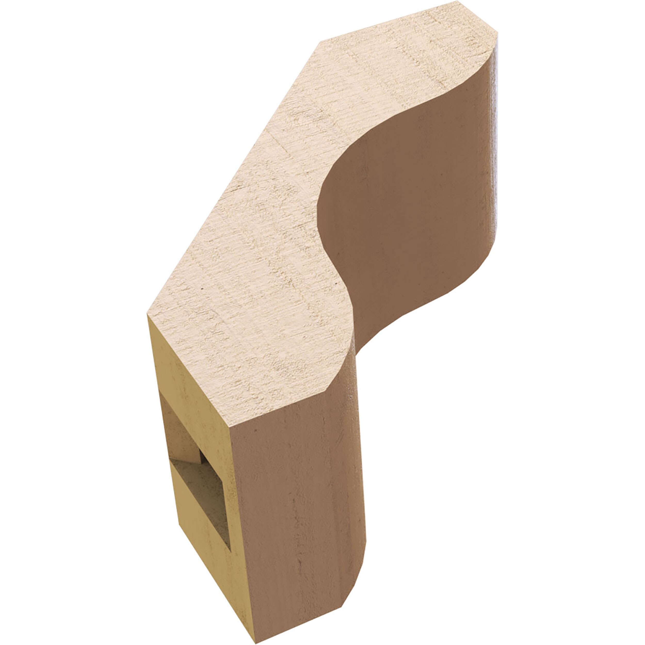 Ekena Millwork BRCUR03X06X06STARCPR braces - View #13