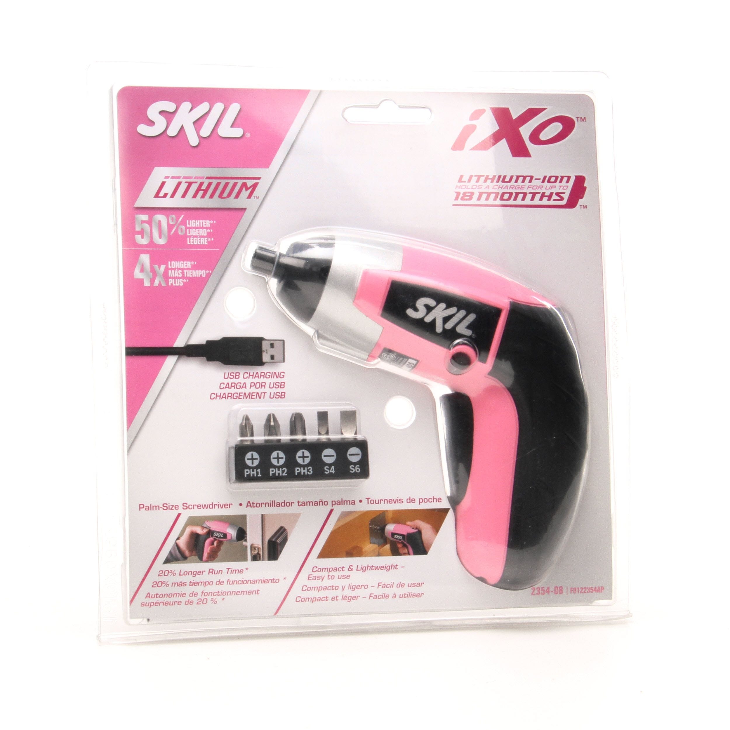 SKIL iXO 4-Volt Max 1/4-in Cordless Screwdriver (1-Battery 