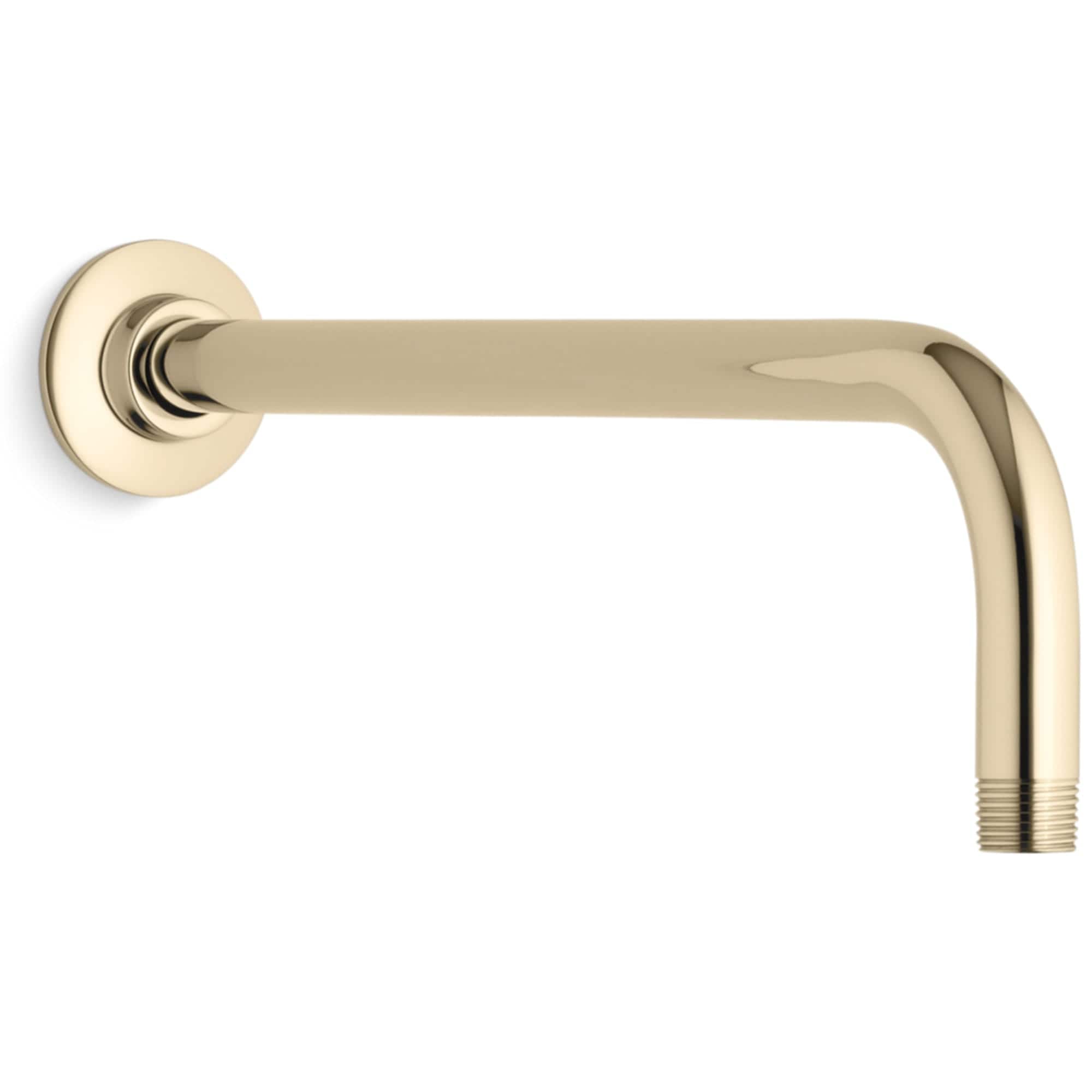 KOHLER 10124-AF Vibrant French Gold 14.625-in Universal Shower Shower arm and flange