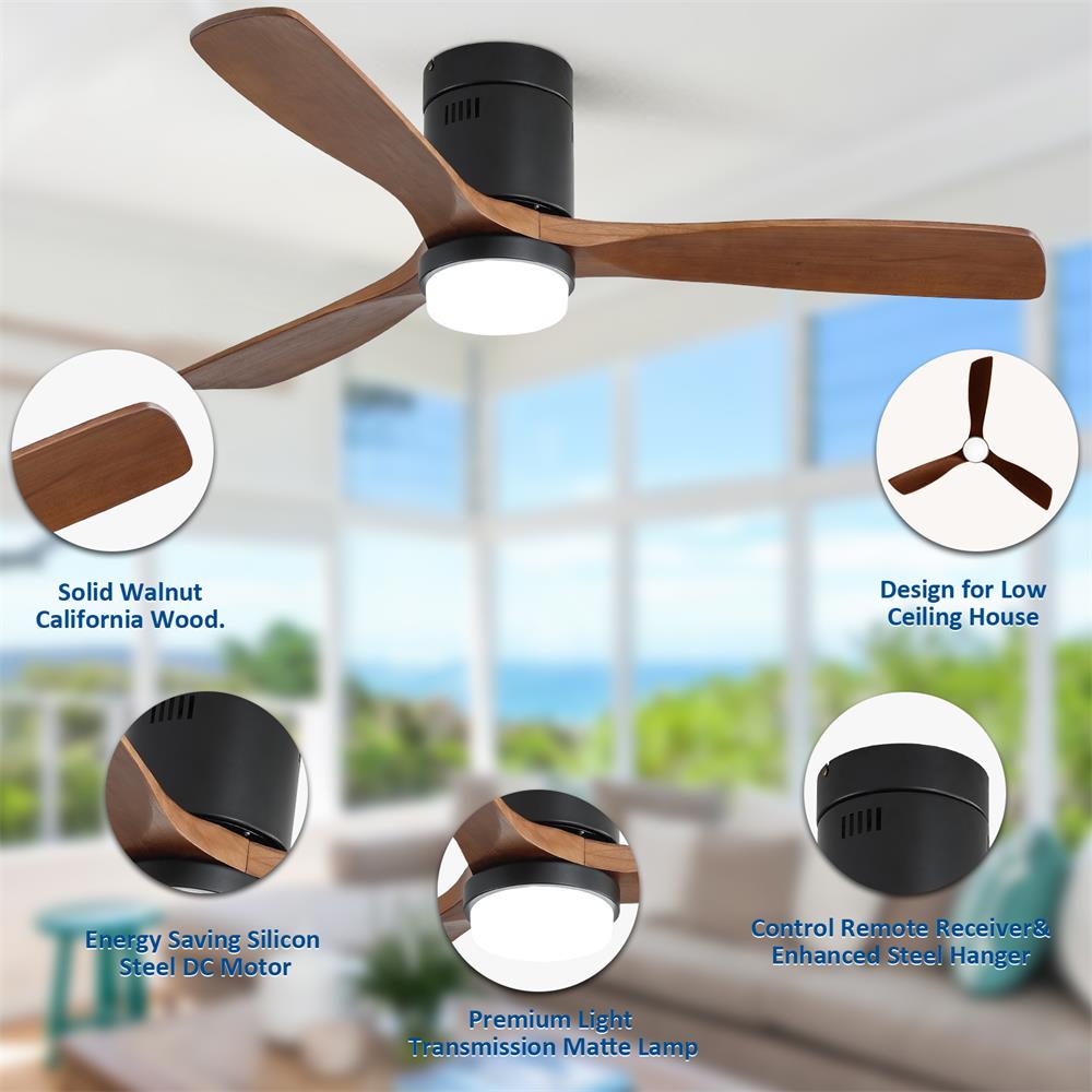 Sofucor LW-52144-BK-HTM Ceiling-Fans - View #8
