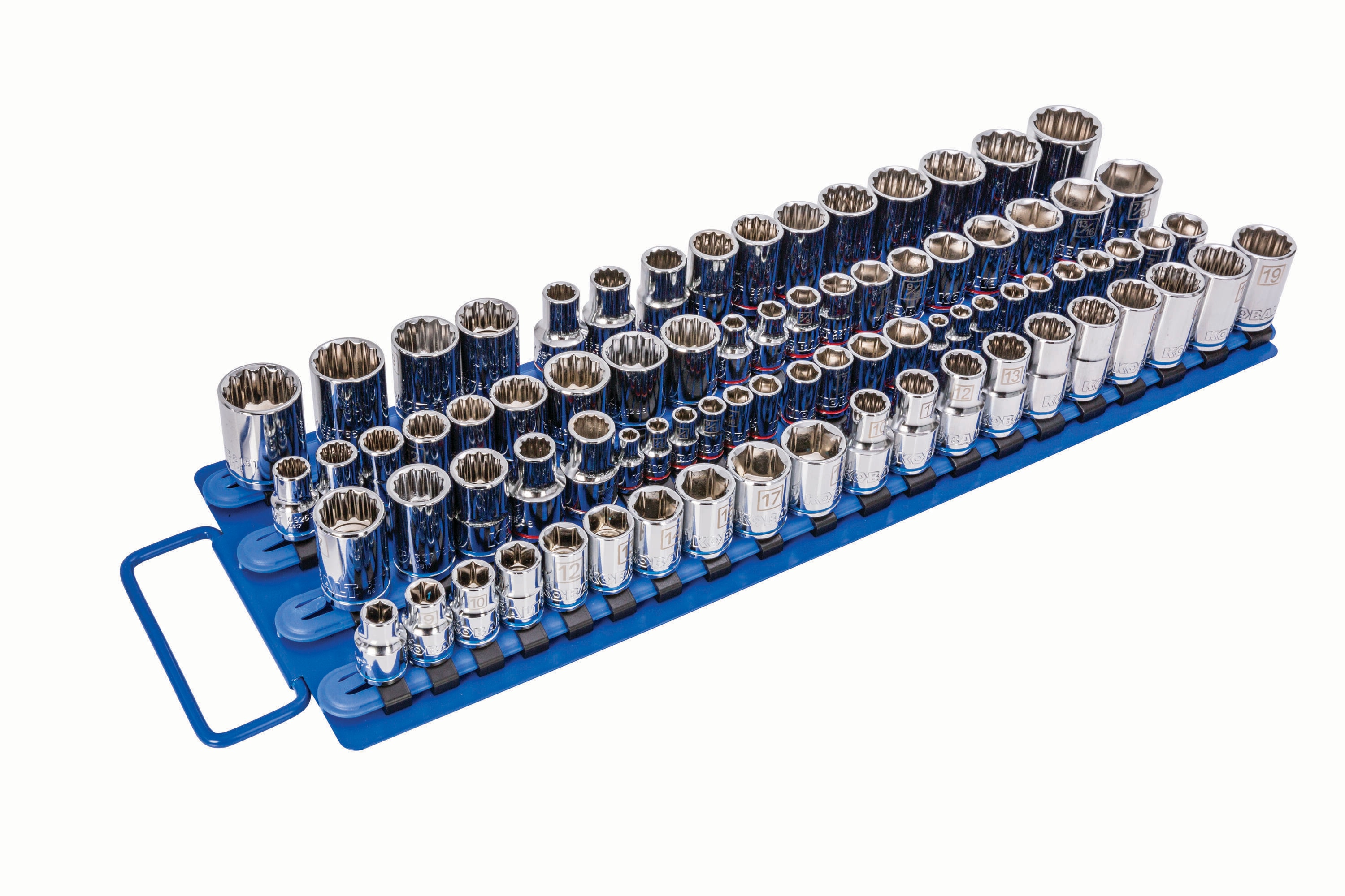 Kobalt Multiple drive Steel Socket Storage One Multiple Drive Steel Socket Storage Tray in the Tool Storage Accessories department at Lowes