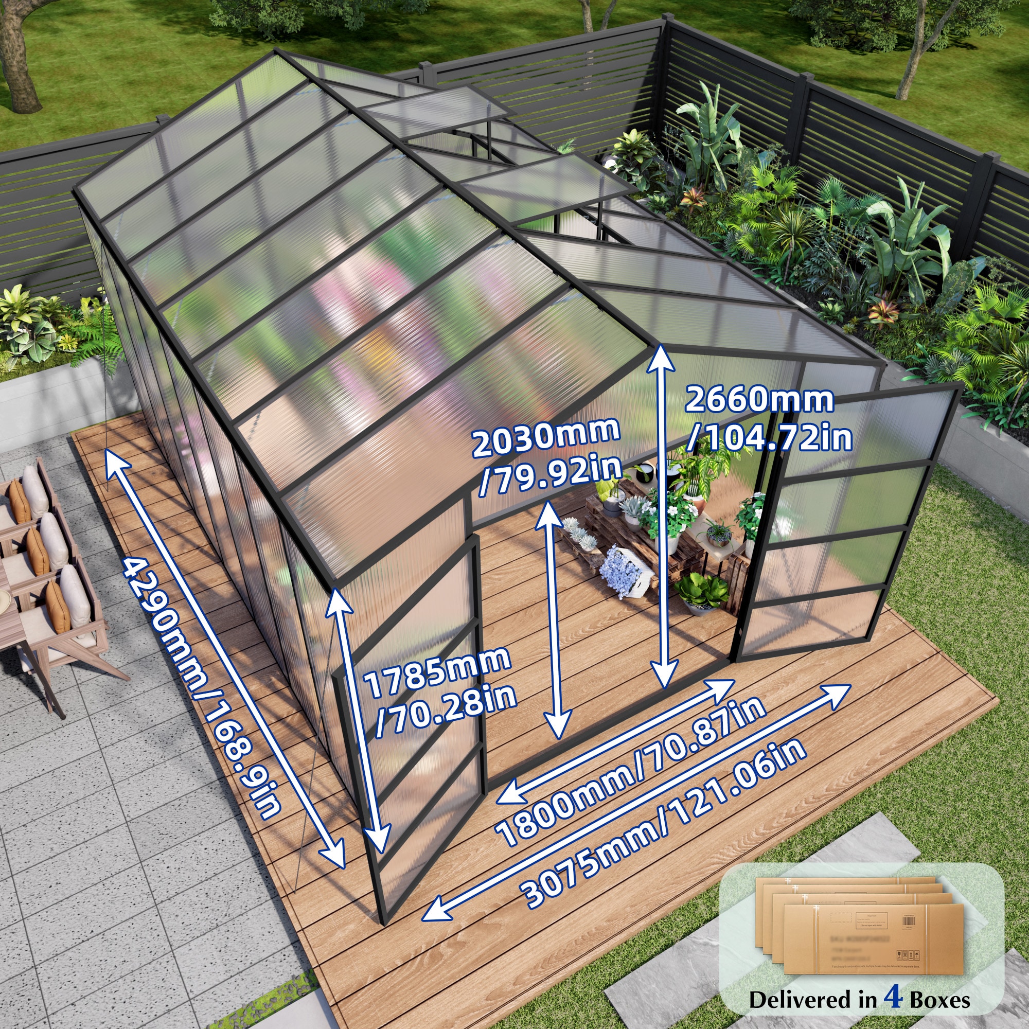 Dimakai DI-MI-S012 greenhouses - View #9