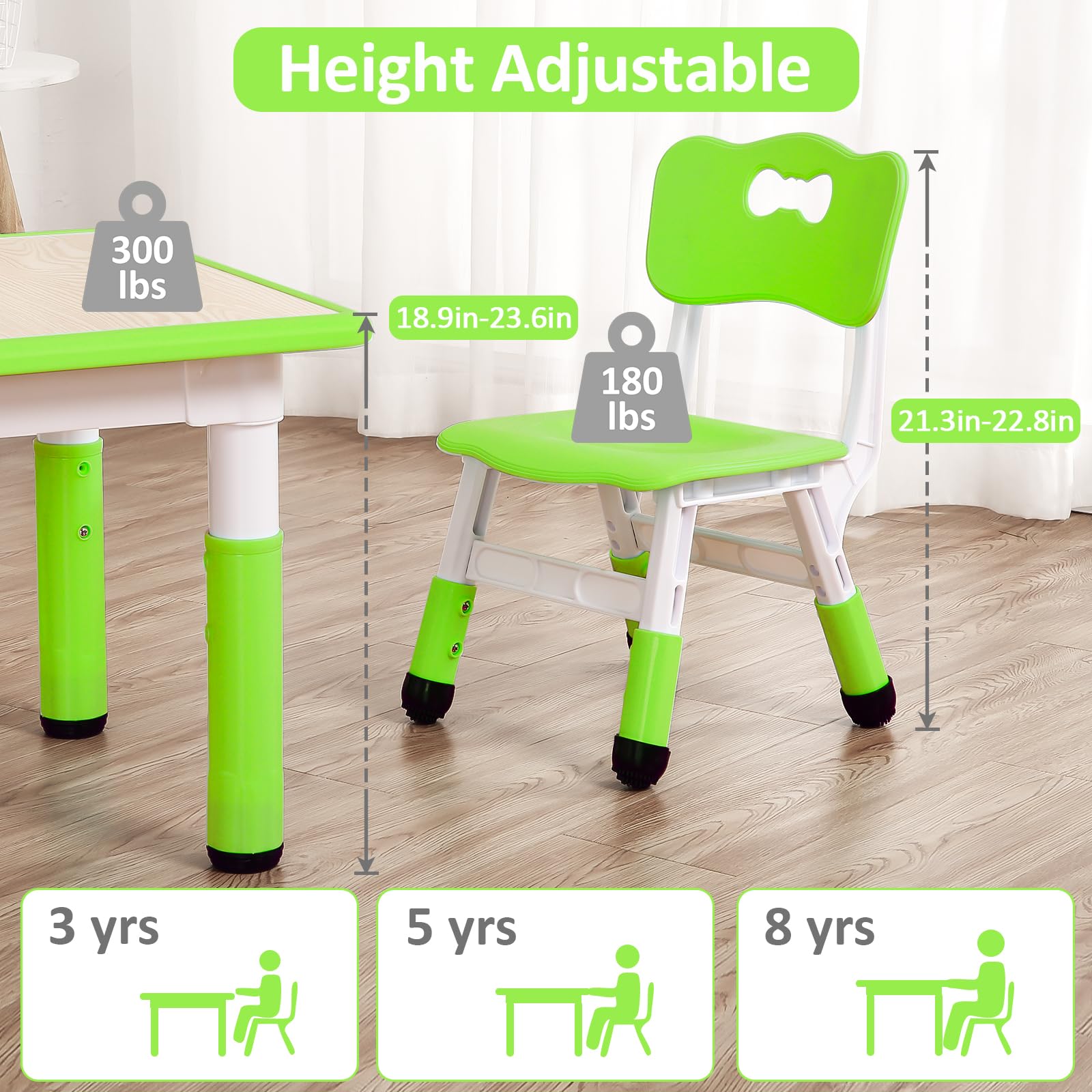 Garvee RGJMPOWZ2-1PVO Kids-Play-Tables - View #2