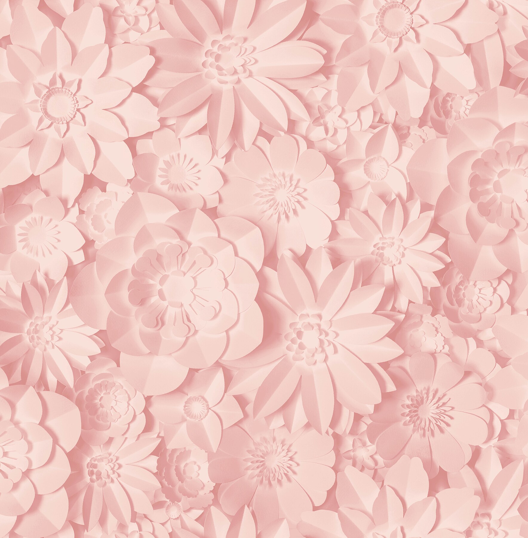 Crosby Pink Floral Paper Strippable Roll Wallpaper (Covers 56.4 sq. ft.)