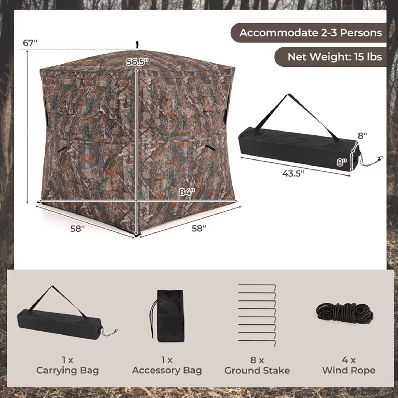 Watnature DAVVL33CQQSR tents - View #3
